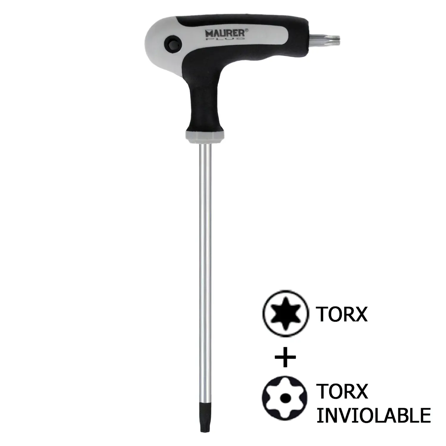 LLAVE TORX MAURER CON MANGO "T" T06