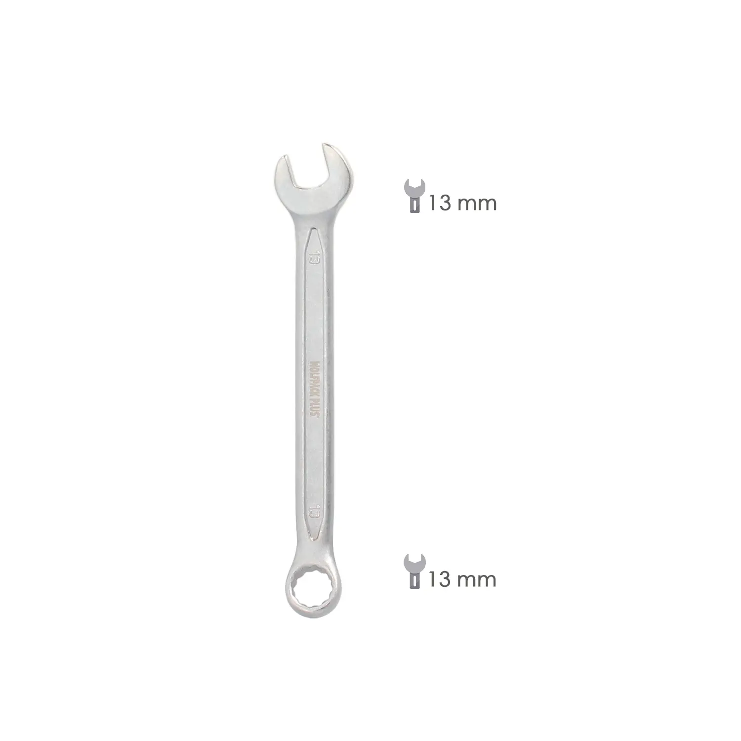 LLAVE COMBINADA PLUS 13X13 ACERO CR