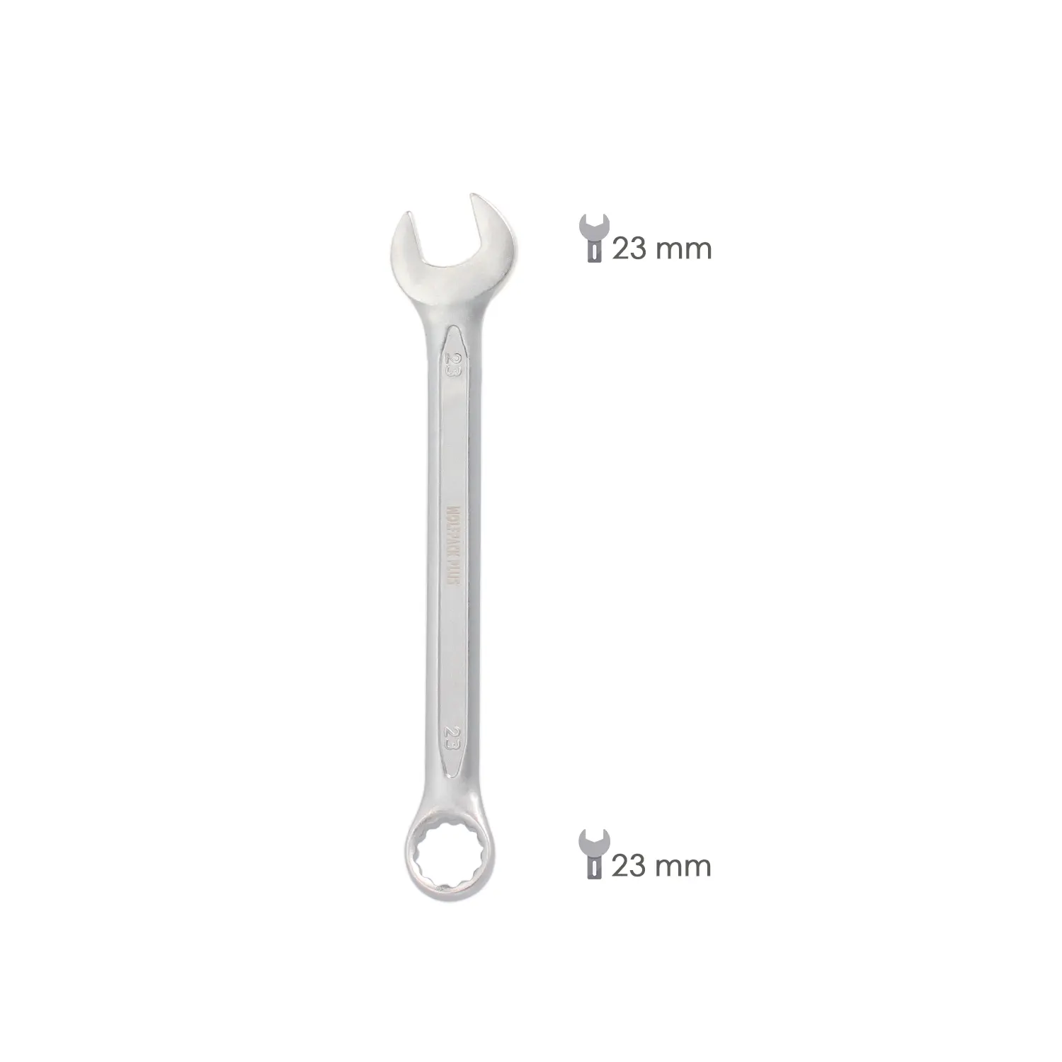 LLAVE COMBINADA PLUS 23X23 ACERO CR