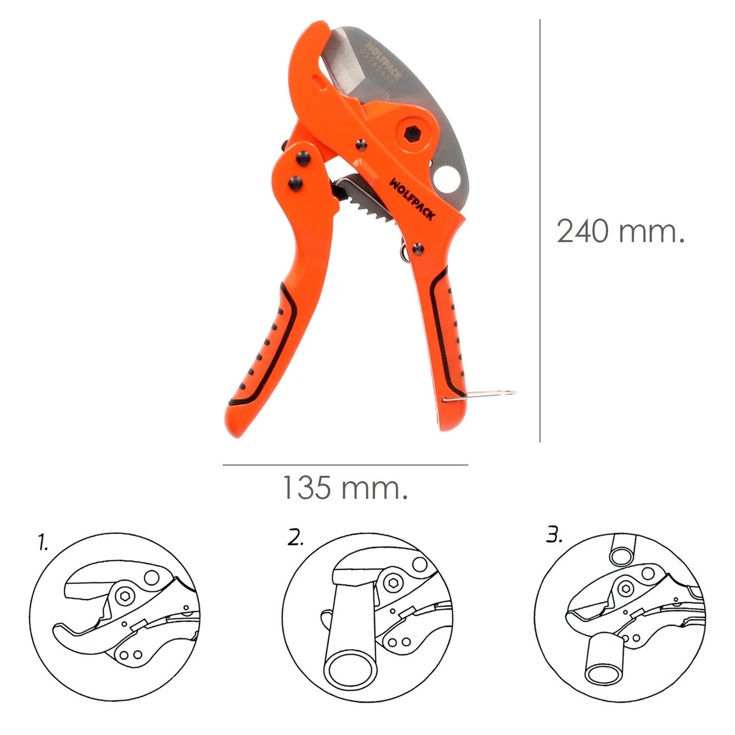 TIJERAS CORTATUBOS Ø 42 MM. TARGET