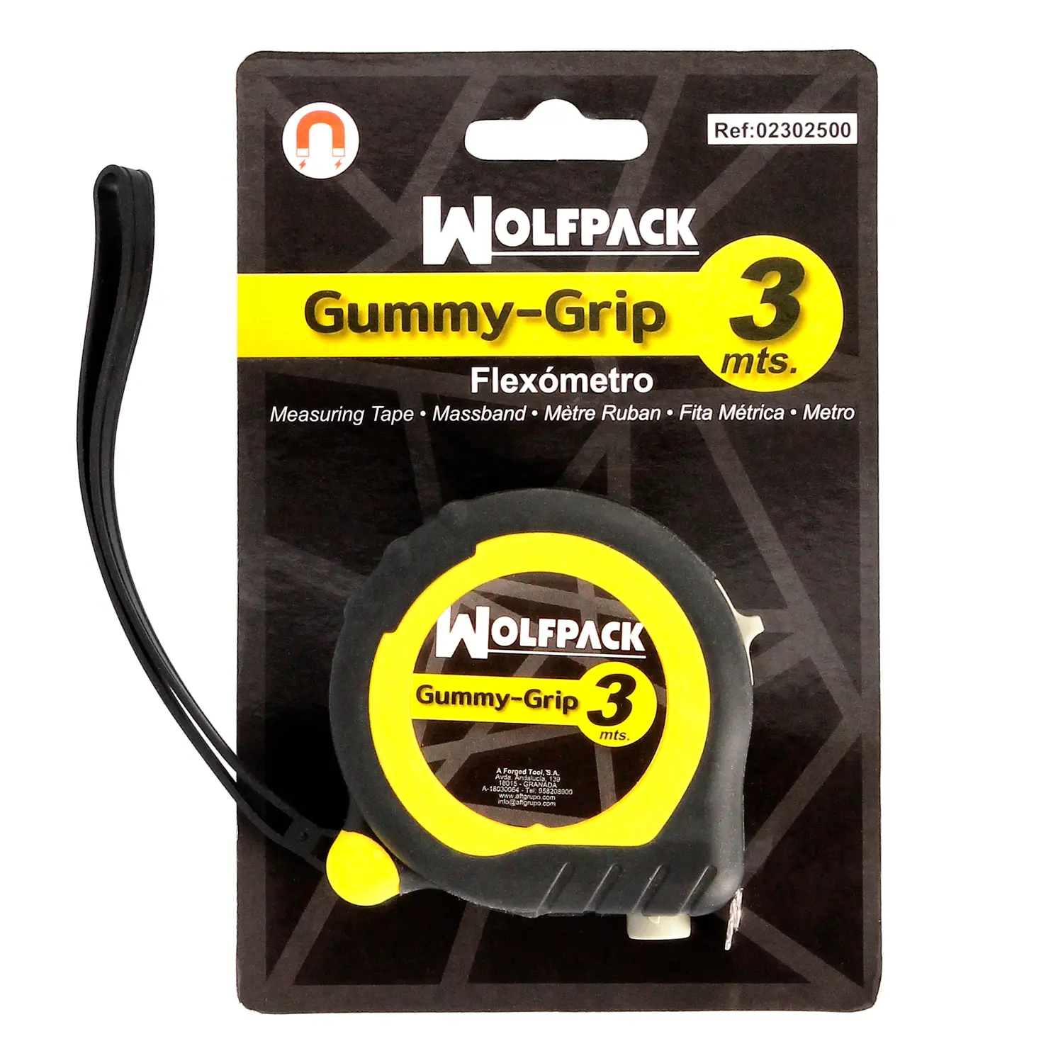 FLEXOMETRO GUMMY GRIP CON DOBLE FRE