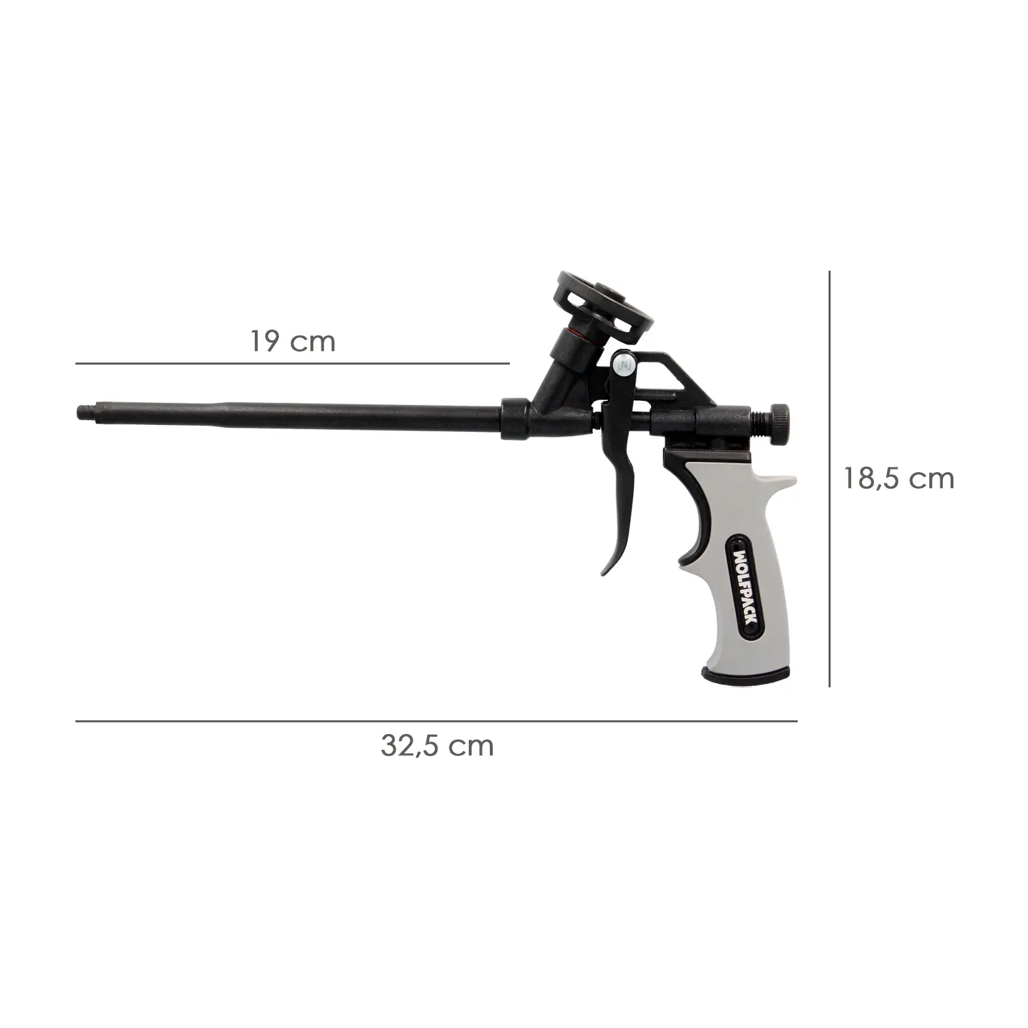 PISTOLA PARA ESPUMA POLIURETANO INT