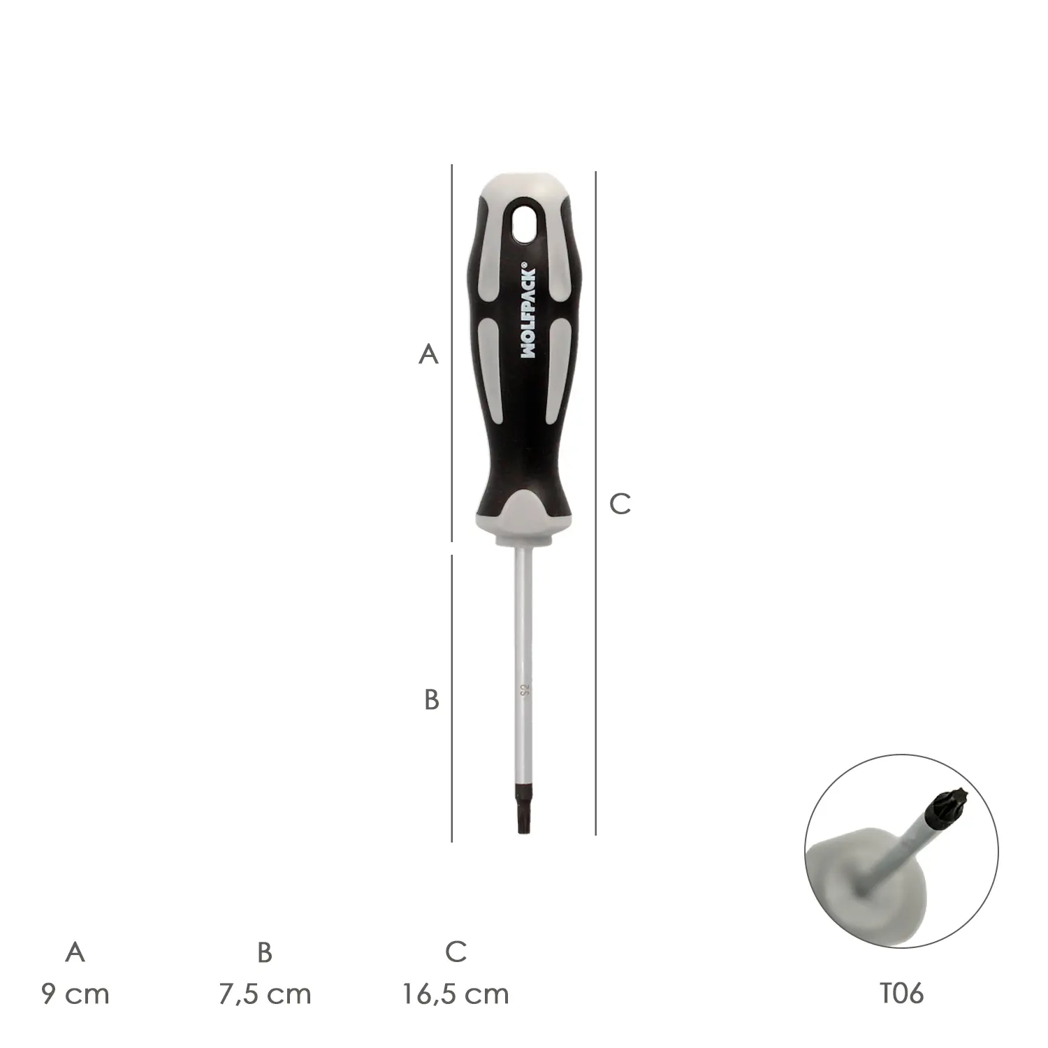 DESTORNILLADOR TORX ACERO S2 MANGO 