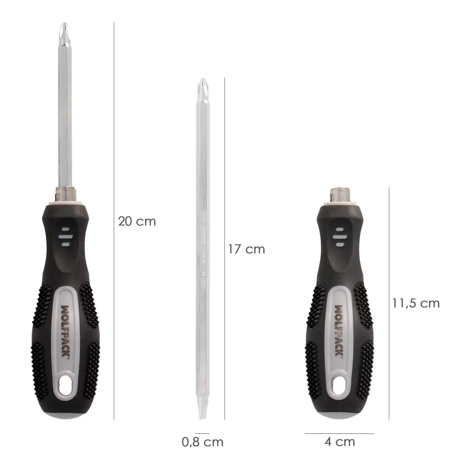 DESTORNILLADOR INTERCAMBIABLE 6X150