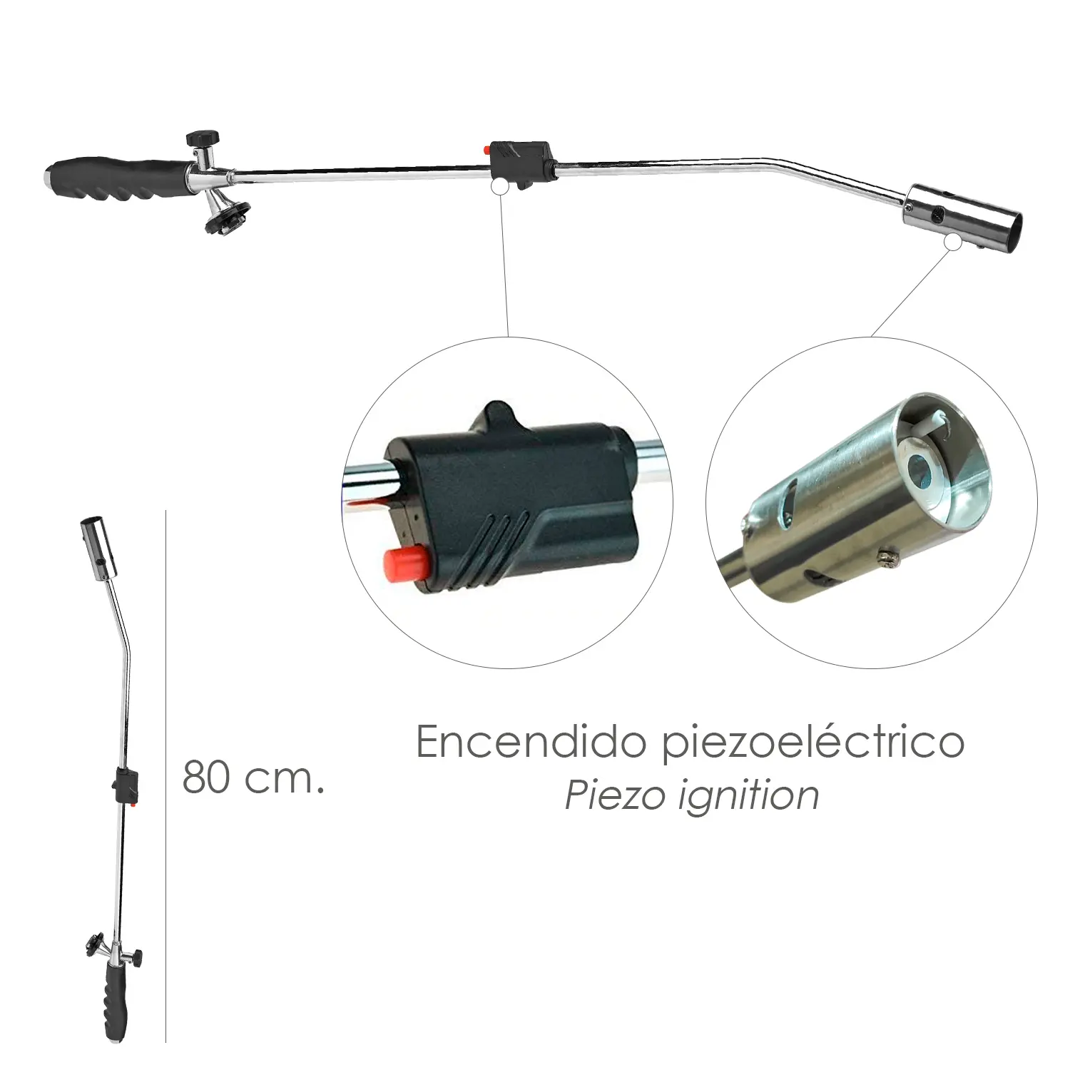 SOPLETE QUEMAR HIERBA CON ENCENDIDO