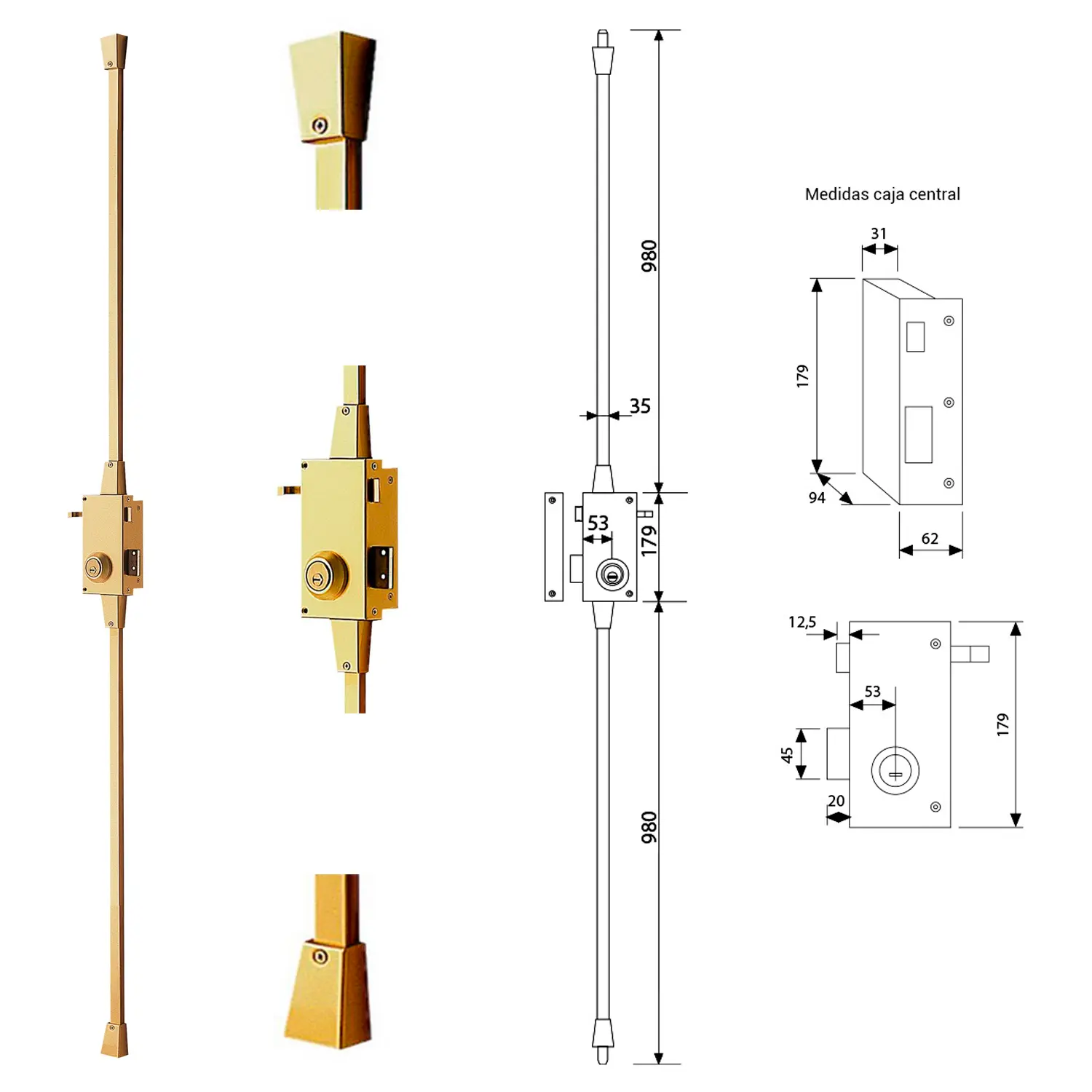 CERRADURA TESA SEGURIDAD TS30 /T6/I