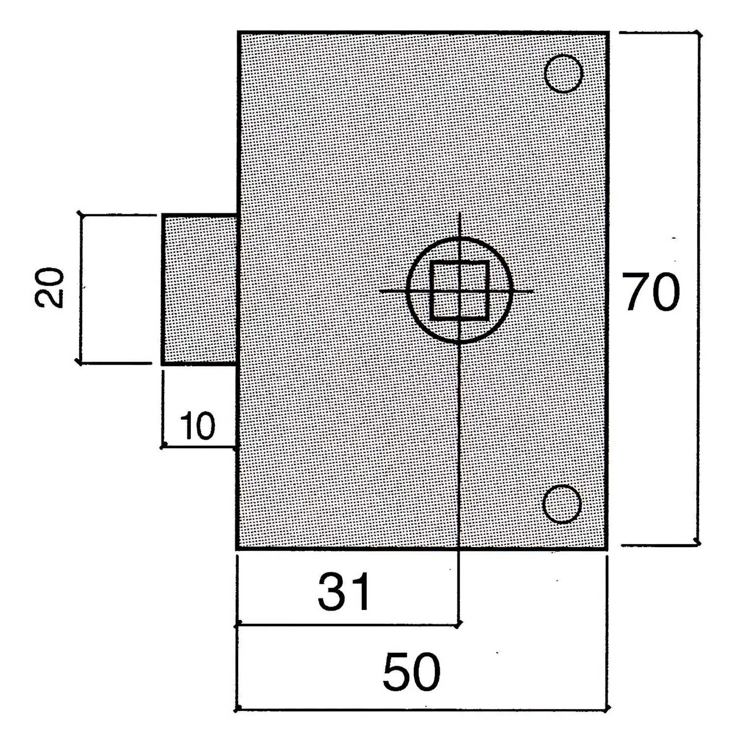 PICAPORTE UCEM  234-HZ/50