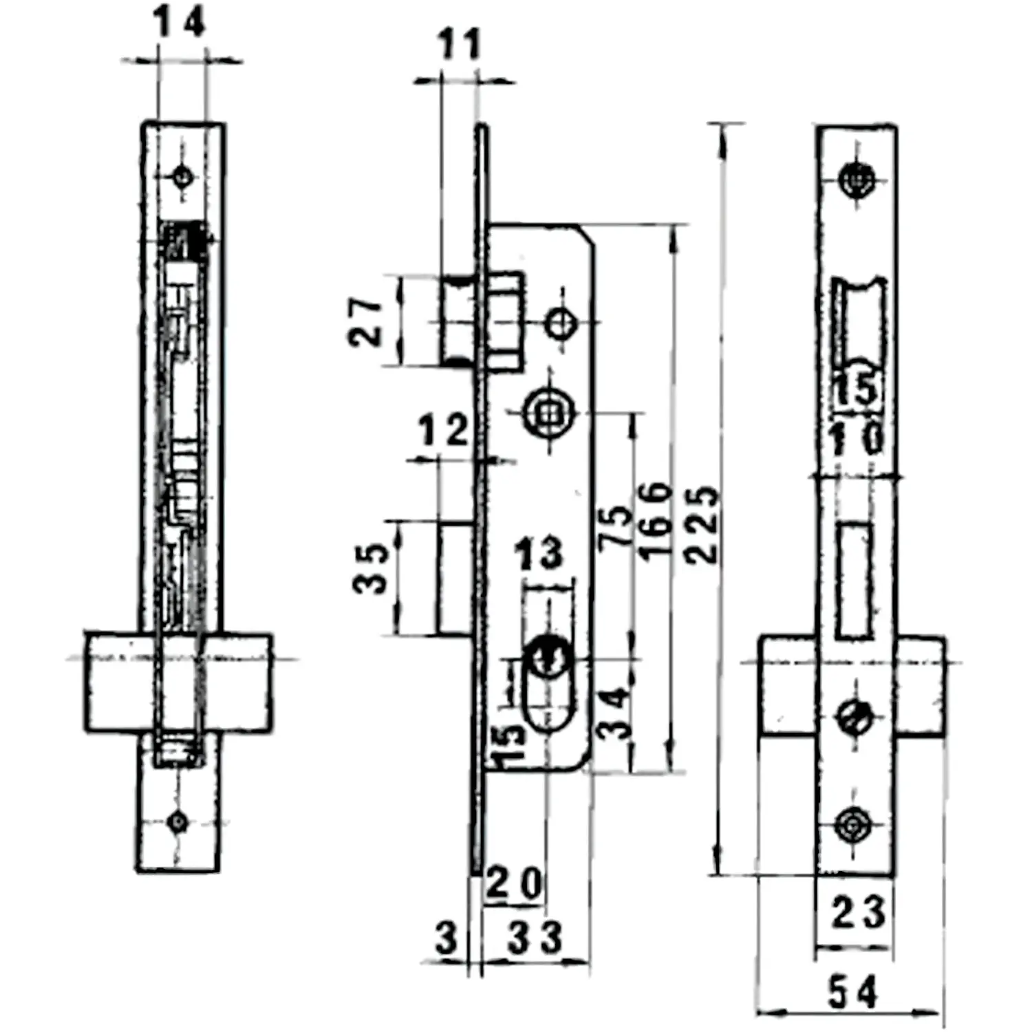 CERRADURA LINCE 5560N        HN/20 