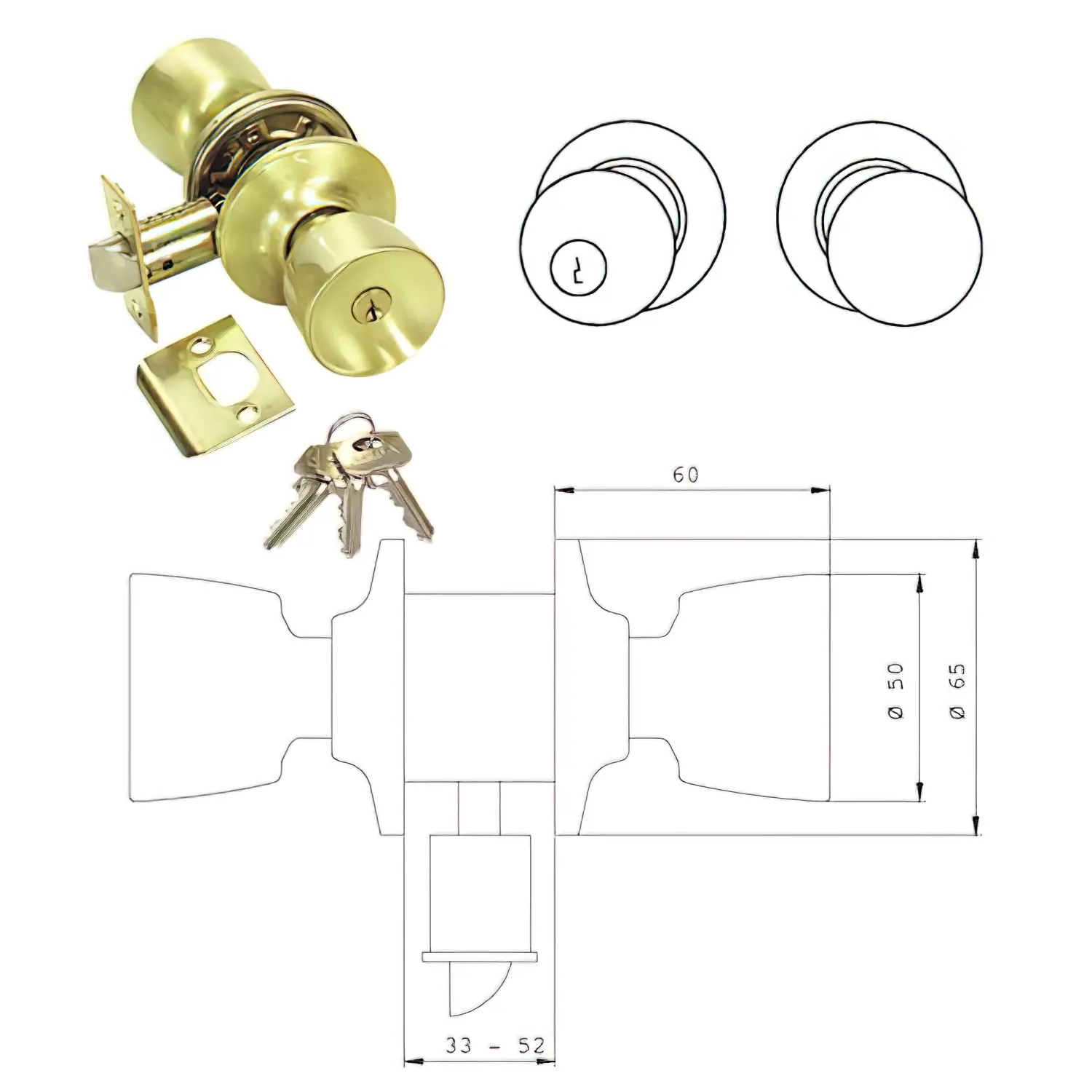 POMO TESA    3501-LM/60/70