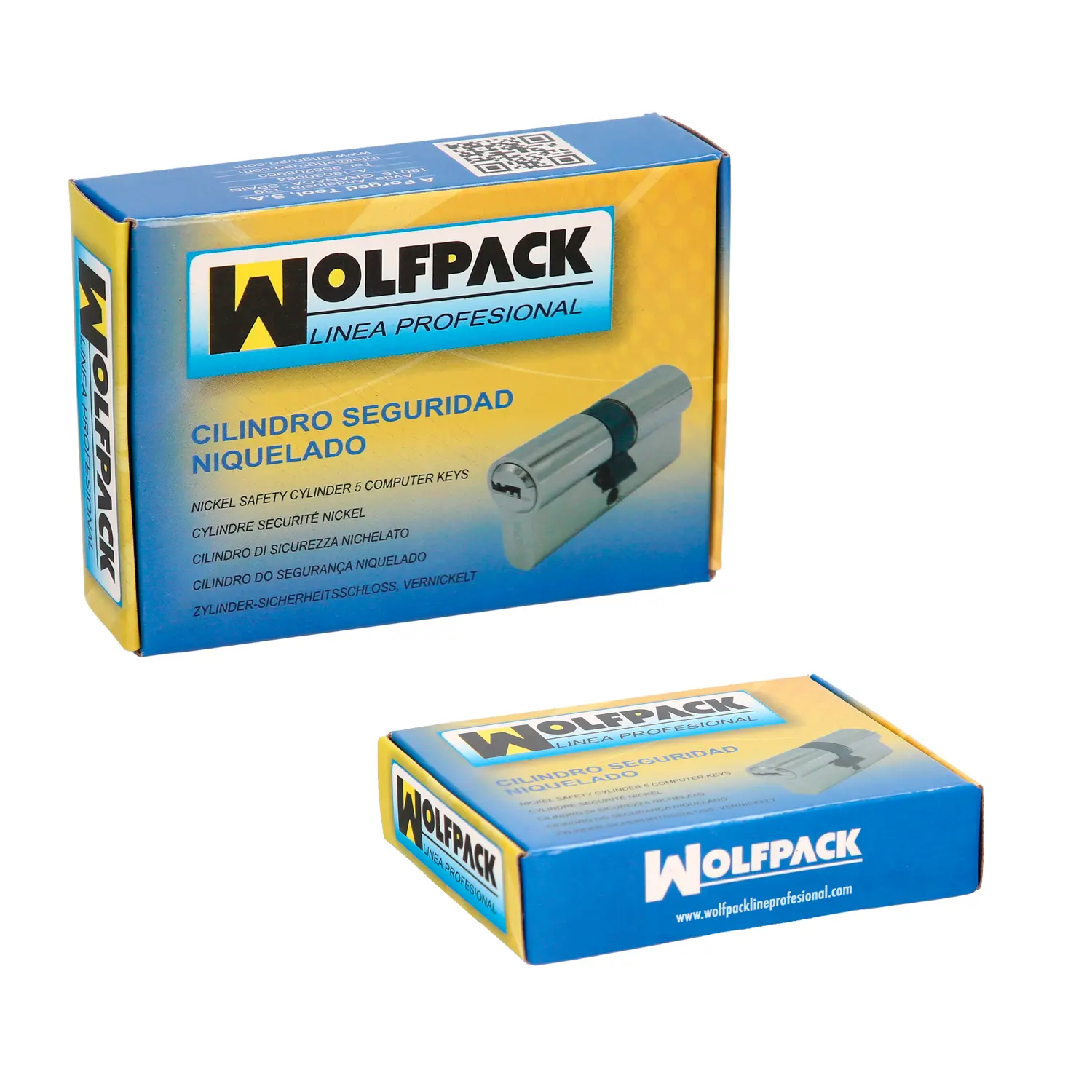 CILINDRO SEGURIDAD WOLFPACK 35X35 M