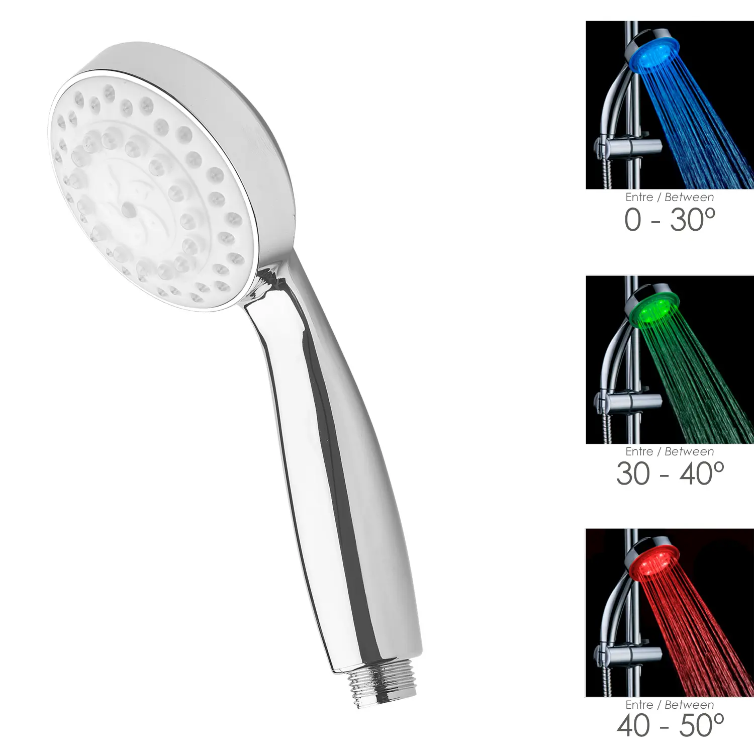 MANERAL DUCHA LED INDICADOR TEMPERA