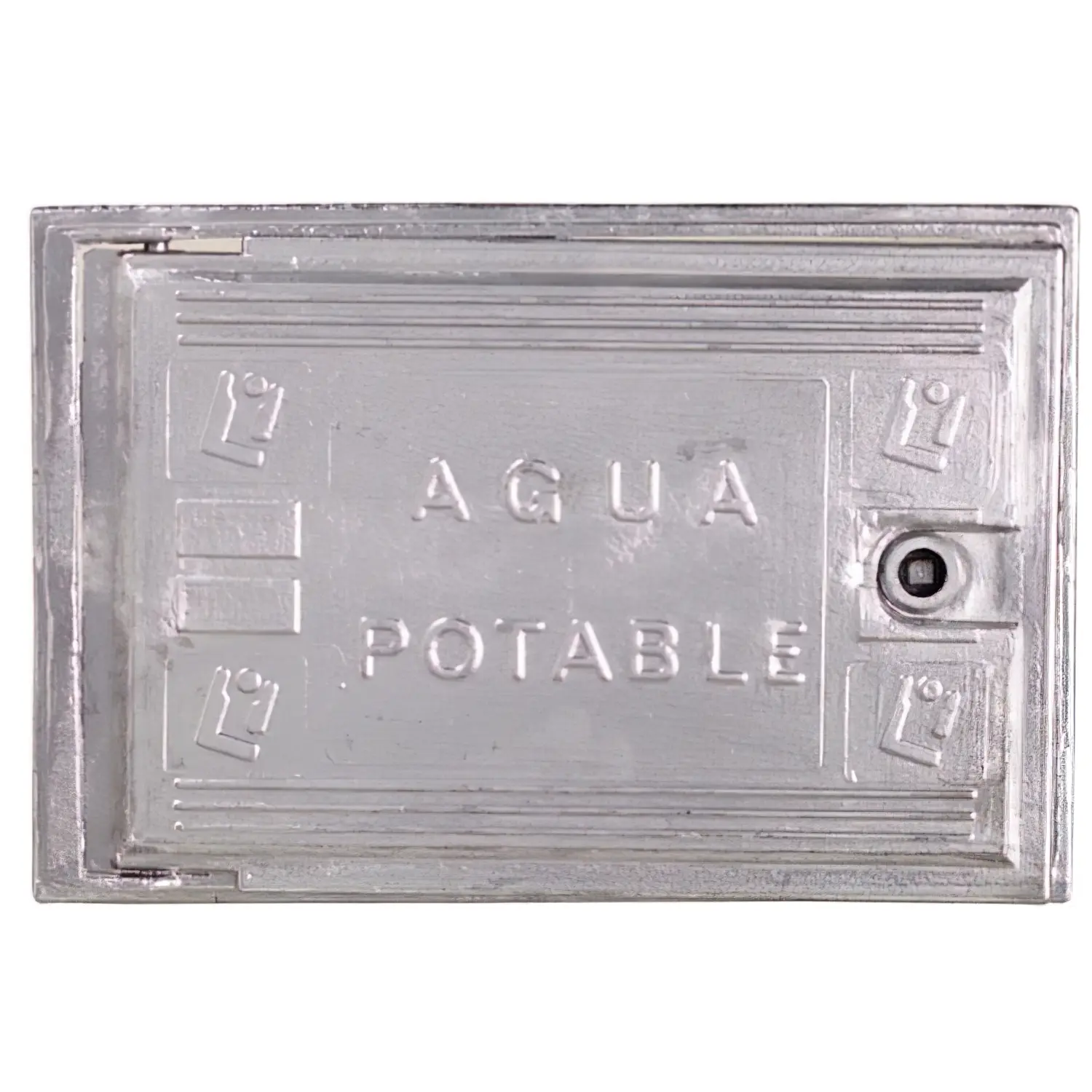 PUERTA CONTADOR AGUA ALUMINIO 300X4