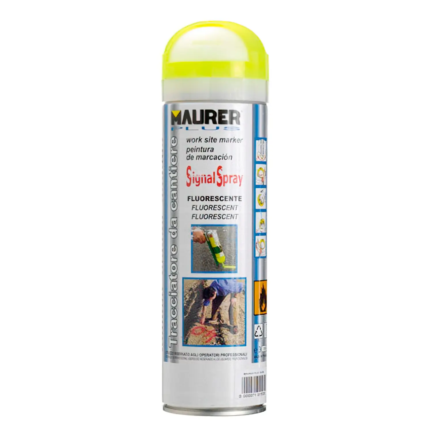 SPRAY PINTURA TRAZADOR AMARILLO 500