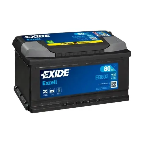 SERIE EXIDE EXCELL 80 AH 700 A