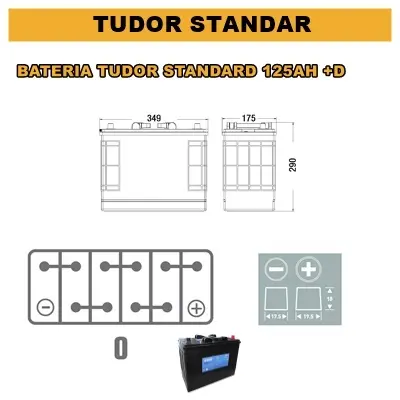 EXIDE 125 AH +DRCHA MALETA