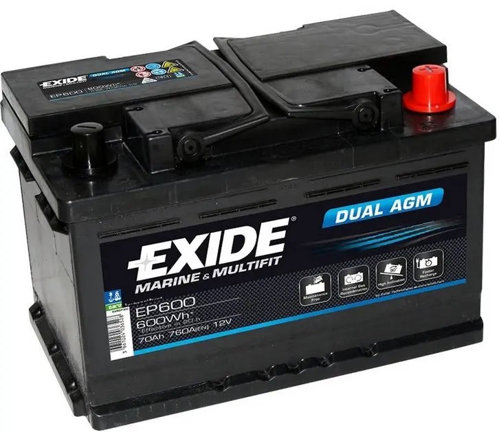 BTR EXIDE EP600 70X760X-