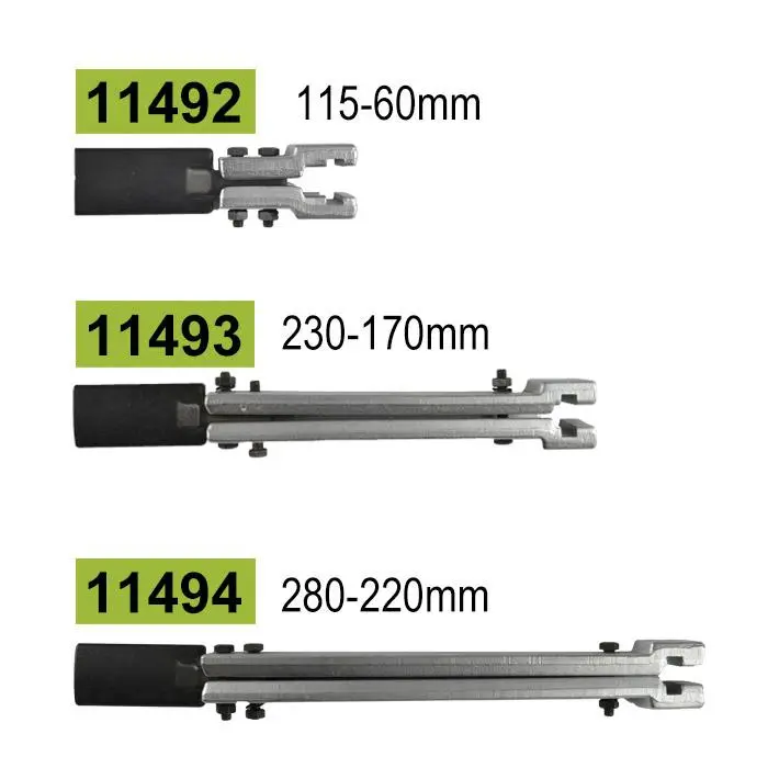 JUEGO DE GARRAS 115MM - 60MM PARA R