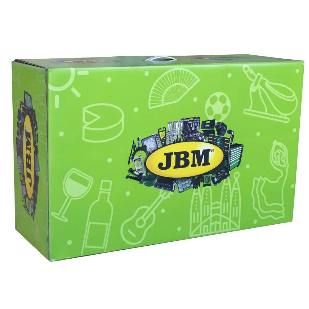 CAJA DE CARTA“N VERDE PROMO JBM 80X