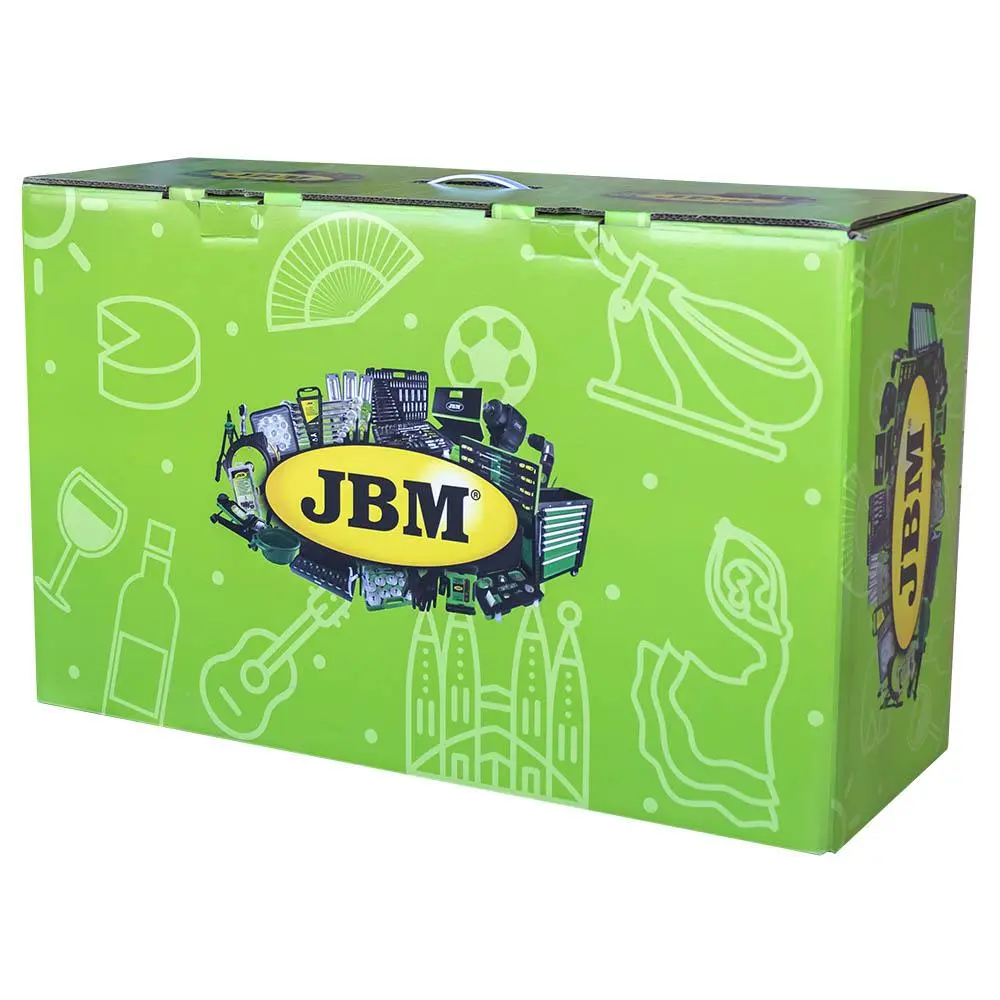 CAJA DE CARTA“N VERDE PROMO JBM 80X