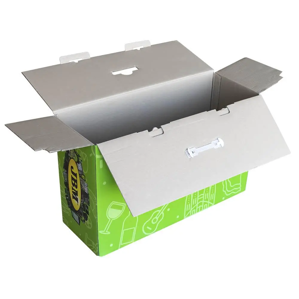 CAJA DE CARTA“N VERDE PROMO JBM 80X