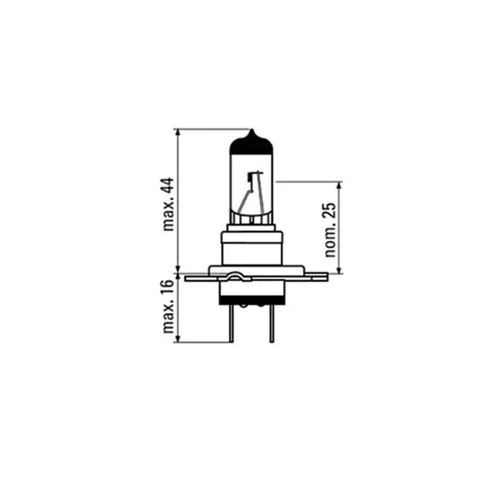 LA�MPARA OBN H7 55W