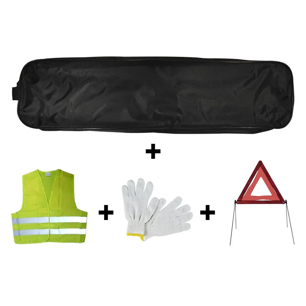 KIT EMERGENCIA BOLSA NEGRA RIBETE+T