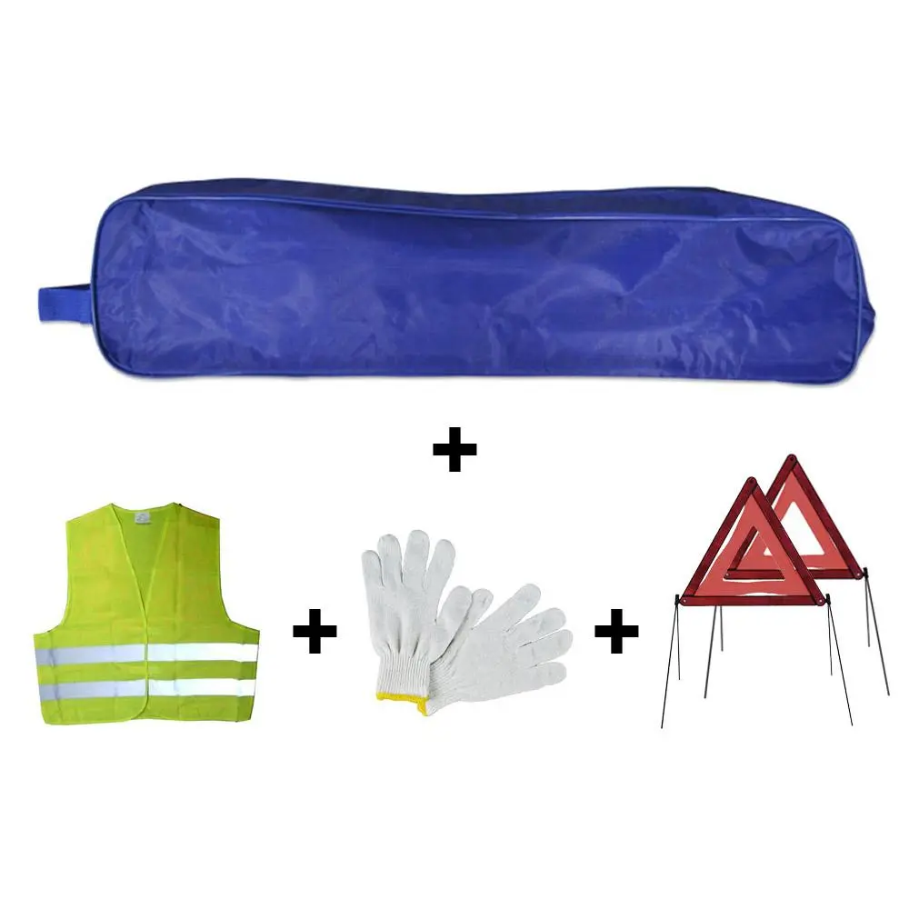 KIT EMERGENCIA BOLSA AZUL RIBETE+2T