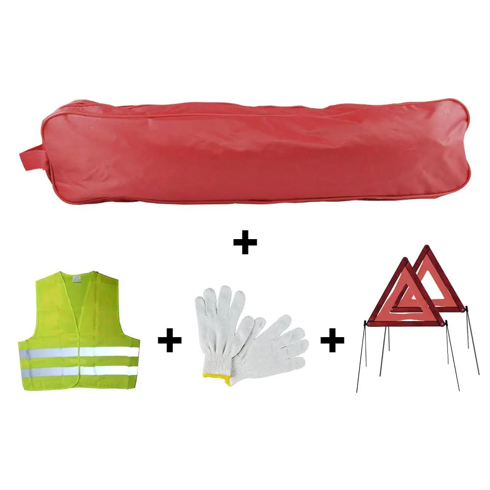 KIT EMERGENCIA BOLSA ROJA RIBETE+2T