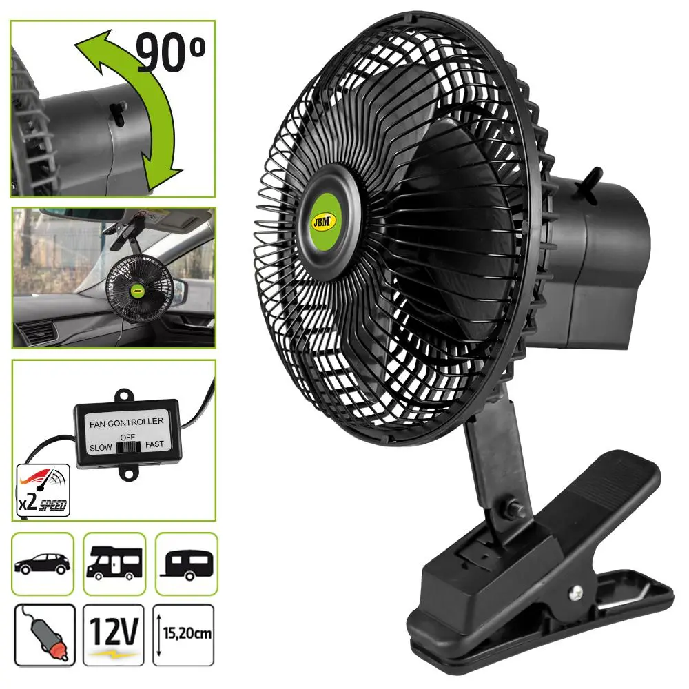 VENTILADOR PARA VEHÃ�CULO 12V