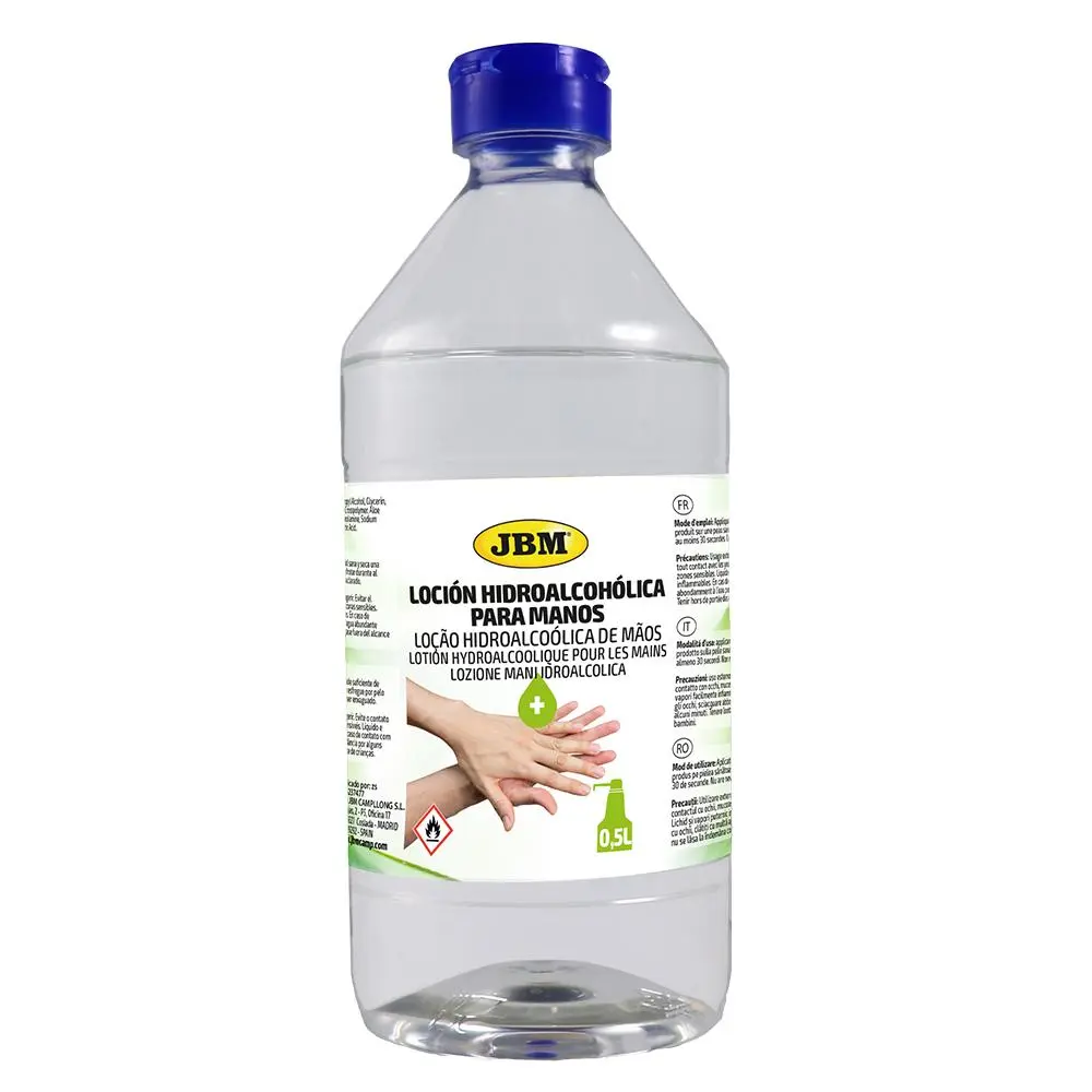 BOTELLA 500ML LOCIÃ“N HIDROALCOHÃ“L