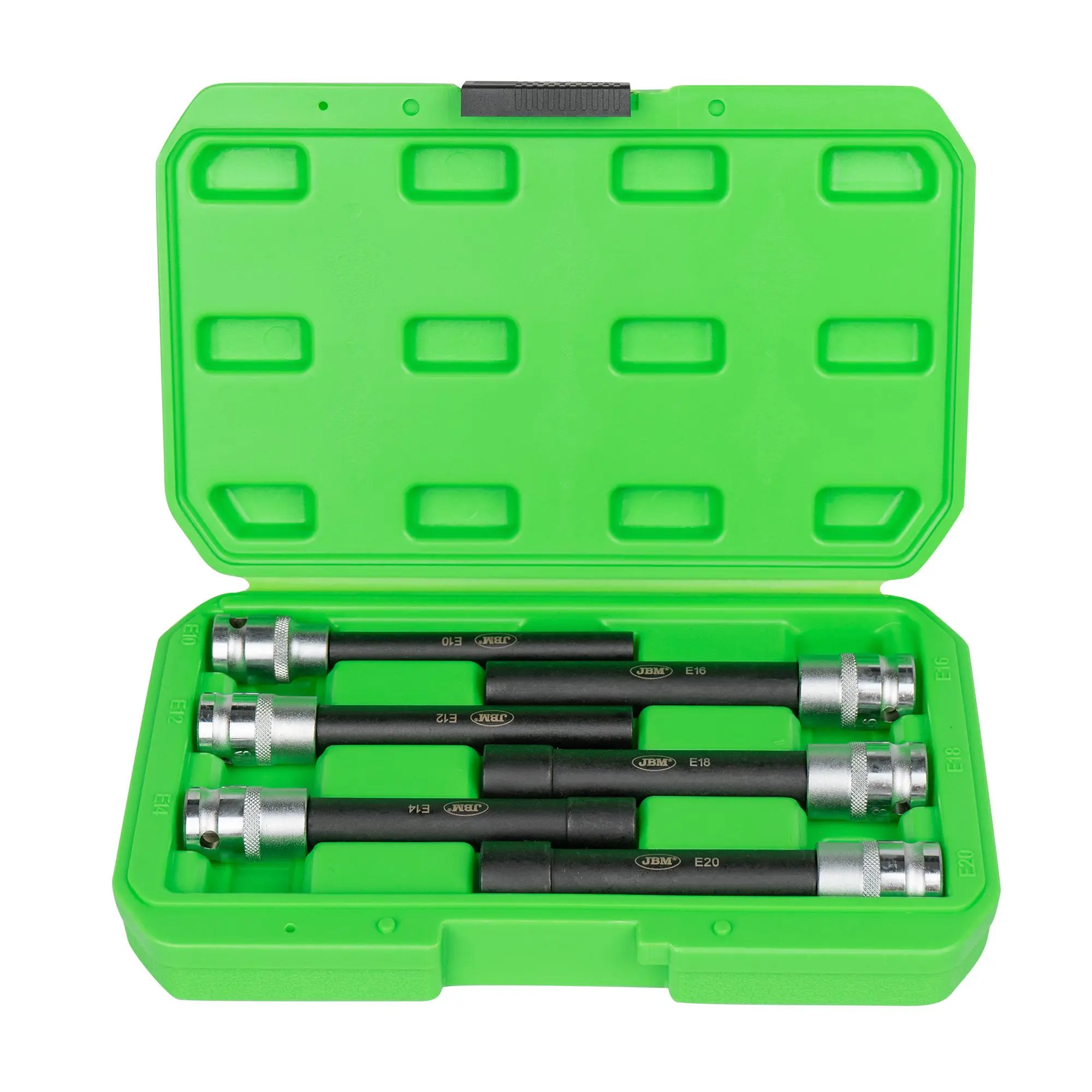 SET DE 6 VASOS 1/2" TORX TIPO E EXT