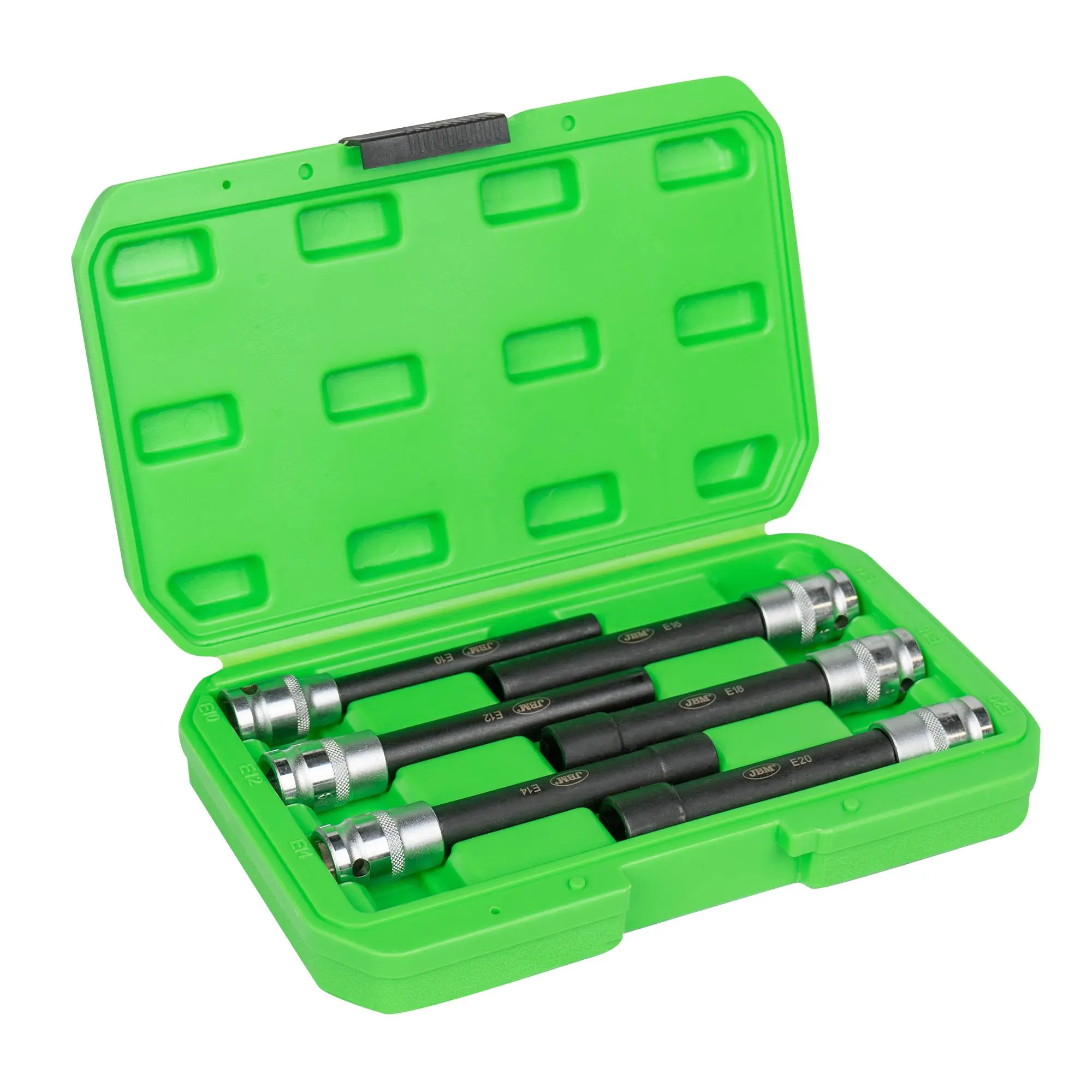 SET DE 6 VASOS 1/2" TORX TIPO E EXT