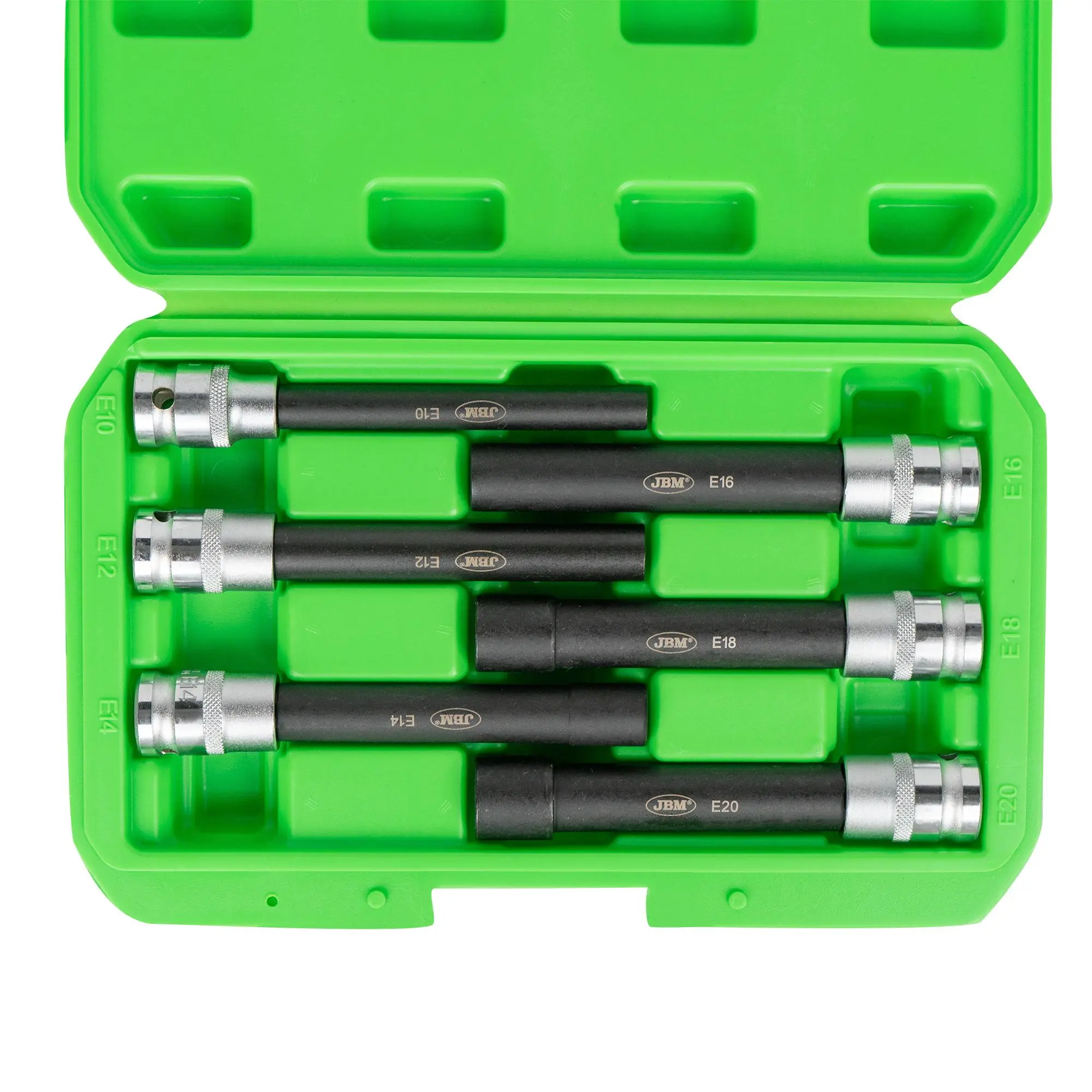 SET DE 6 VASOS 1/2" TORX TIPO E EXT