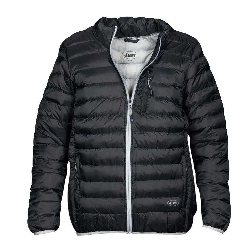 CHAQUETA GRIS-NEGRA T.M