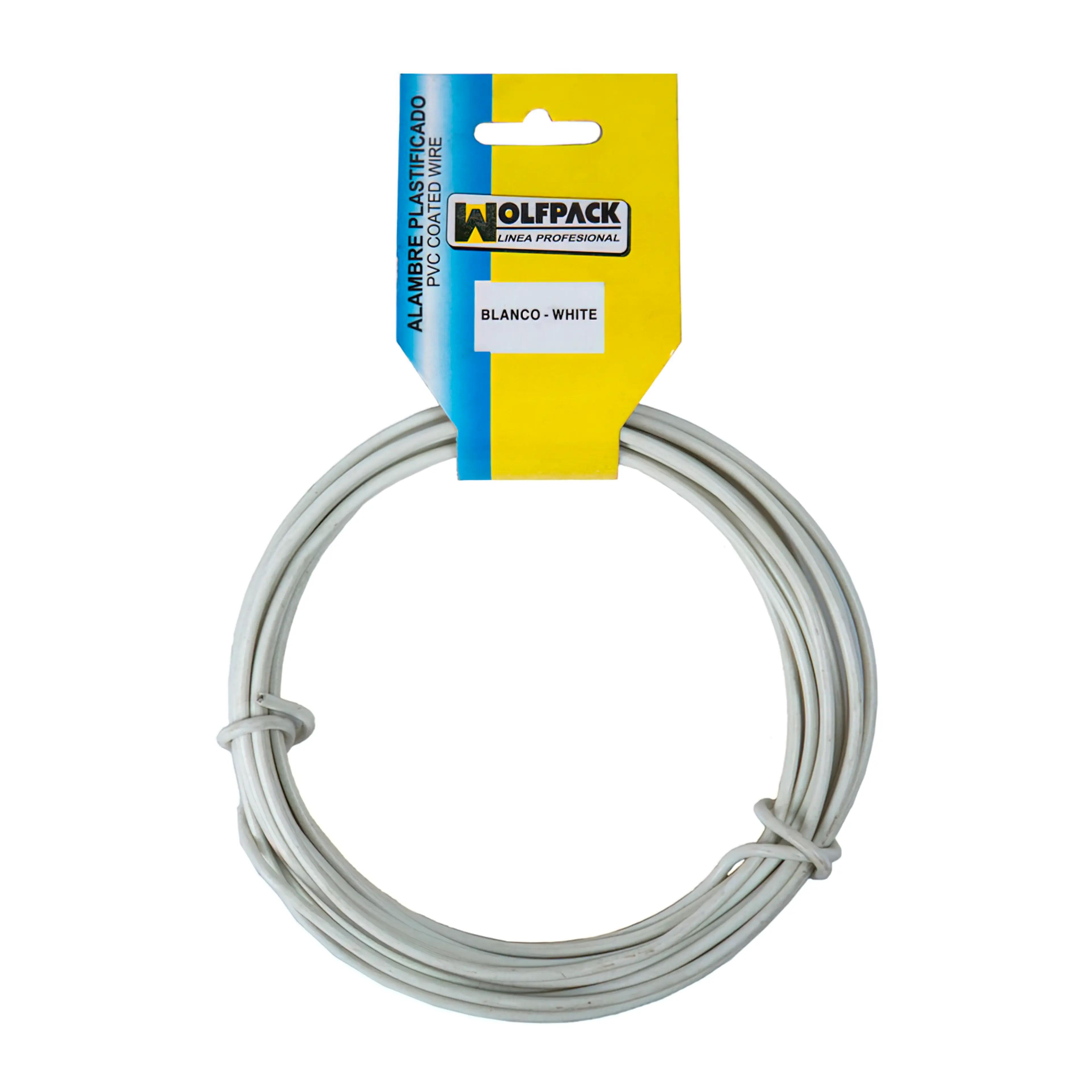 ALAMBRE PLASTIFICADO (ROLLO 15 METR