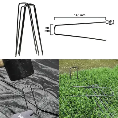 GRAPA METÁLICA PARA FIJACION MALLAS