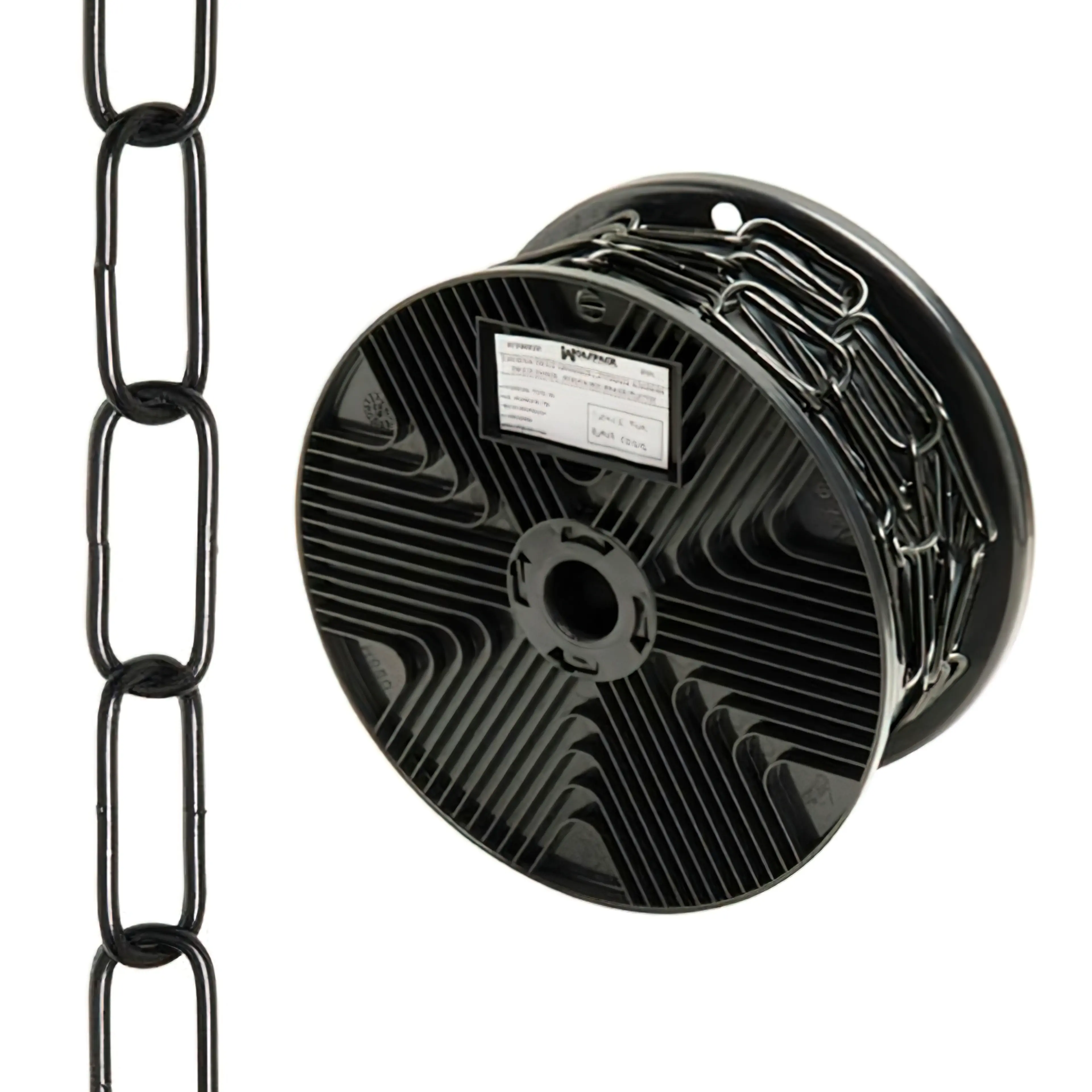 CADENA DECORATIVA LISA NEGRA 3,4X43