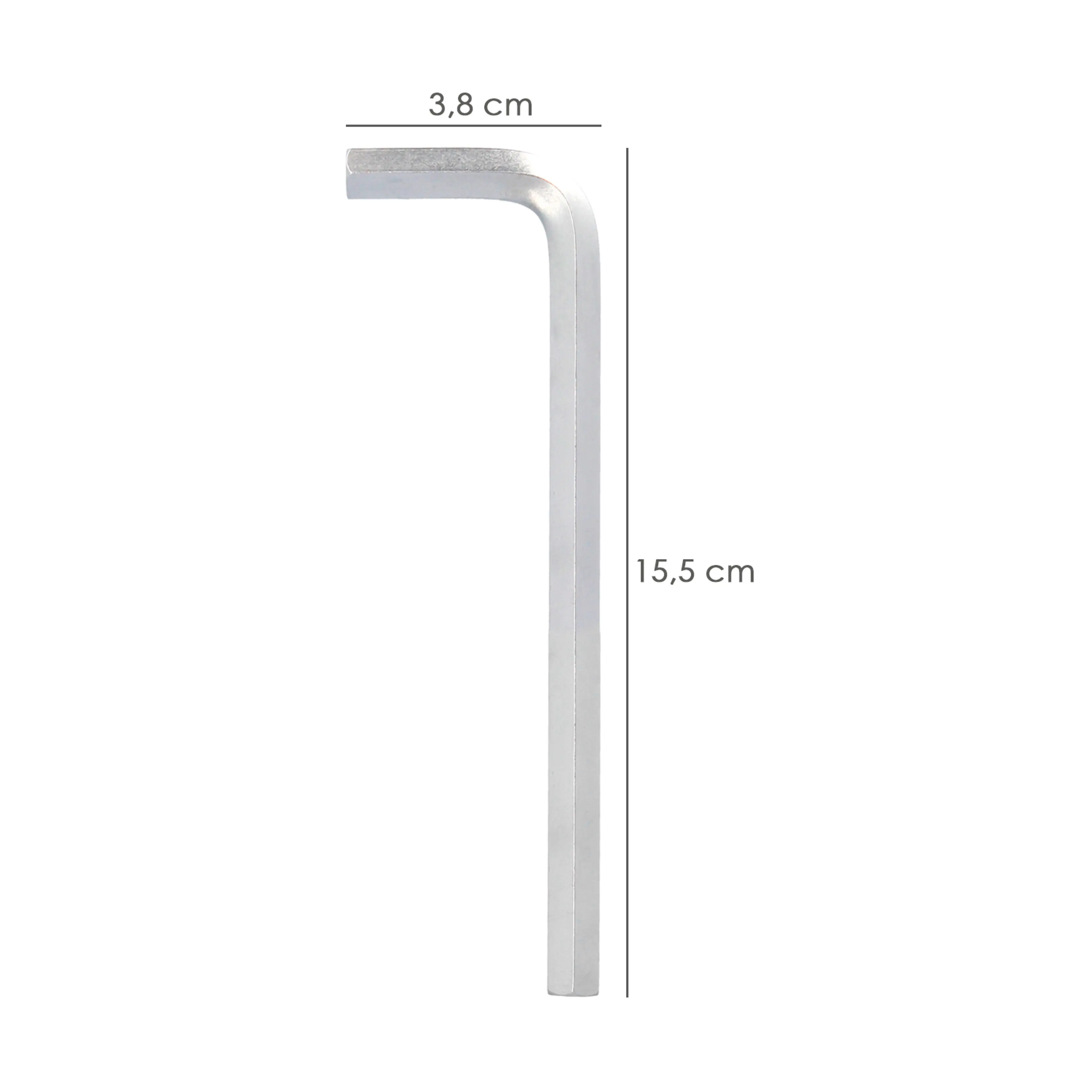 LLAVE ALLEN LARGA ACERO CROMO VANAD