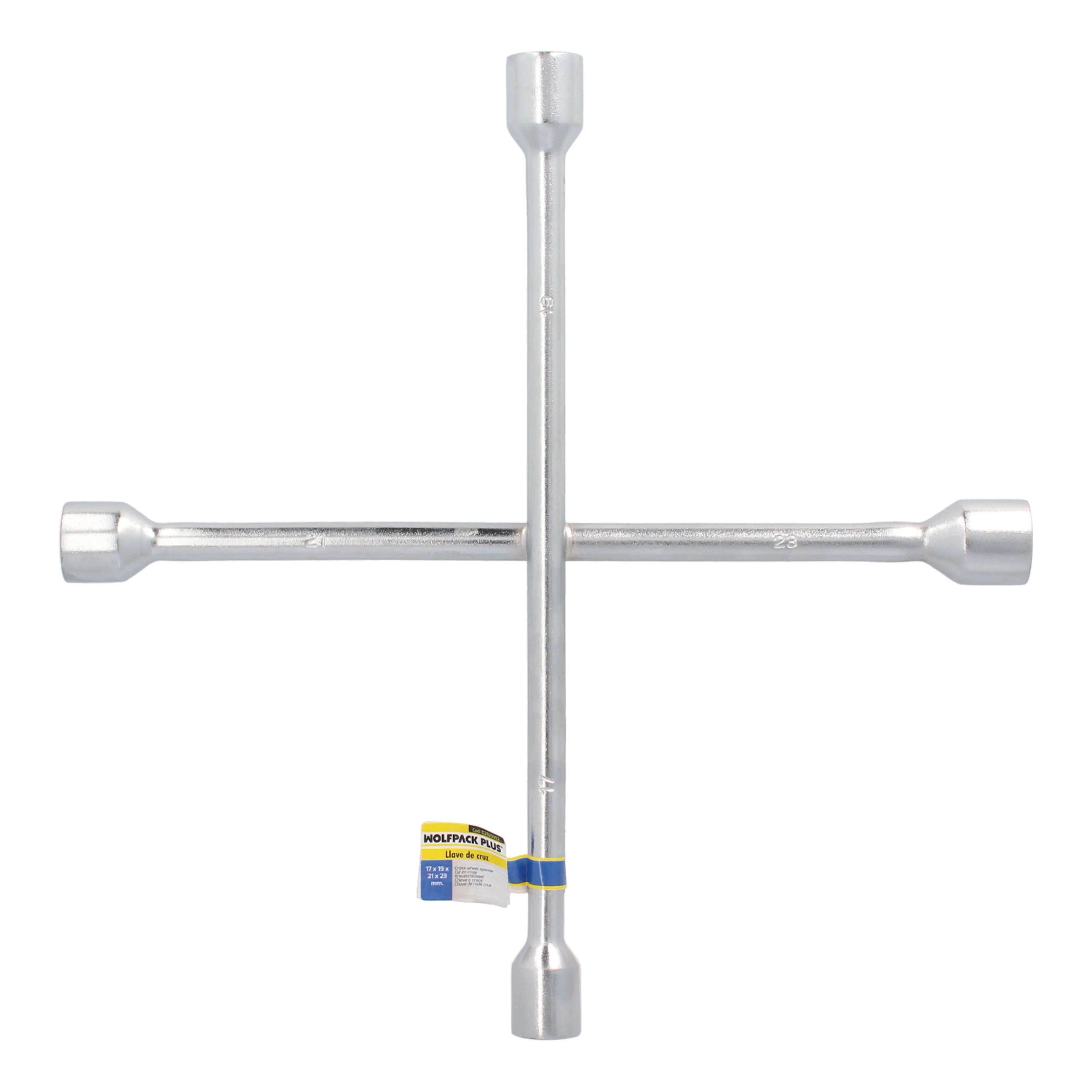 LLAVE CRUZ WOLFPACK 17X19X21X23 MM.