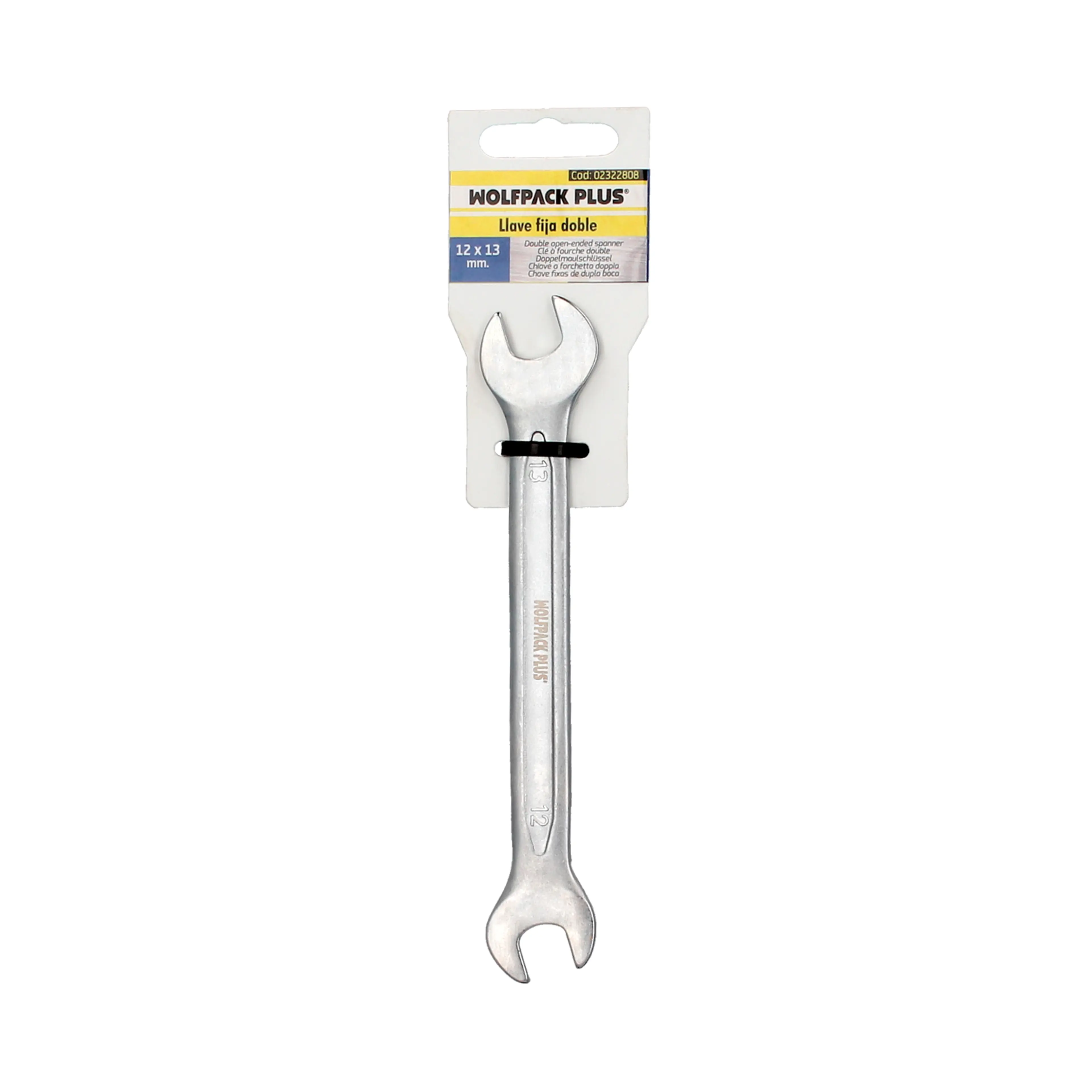 LLAVE FIJA PLUS 12X13 ACERO CROMO V