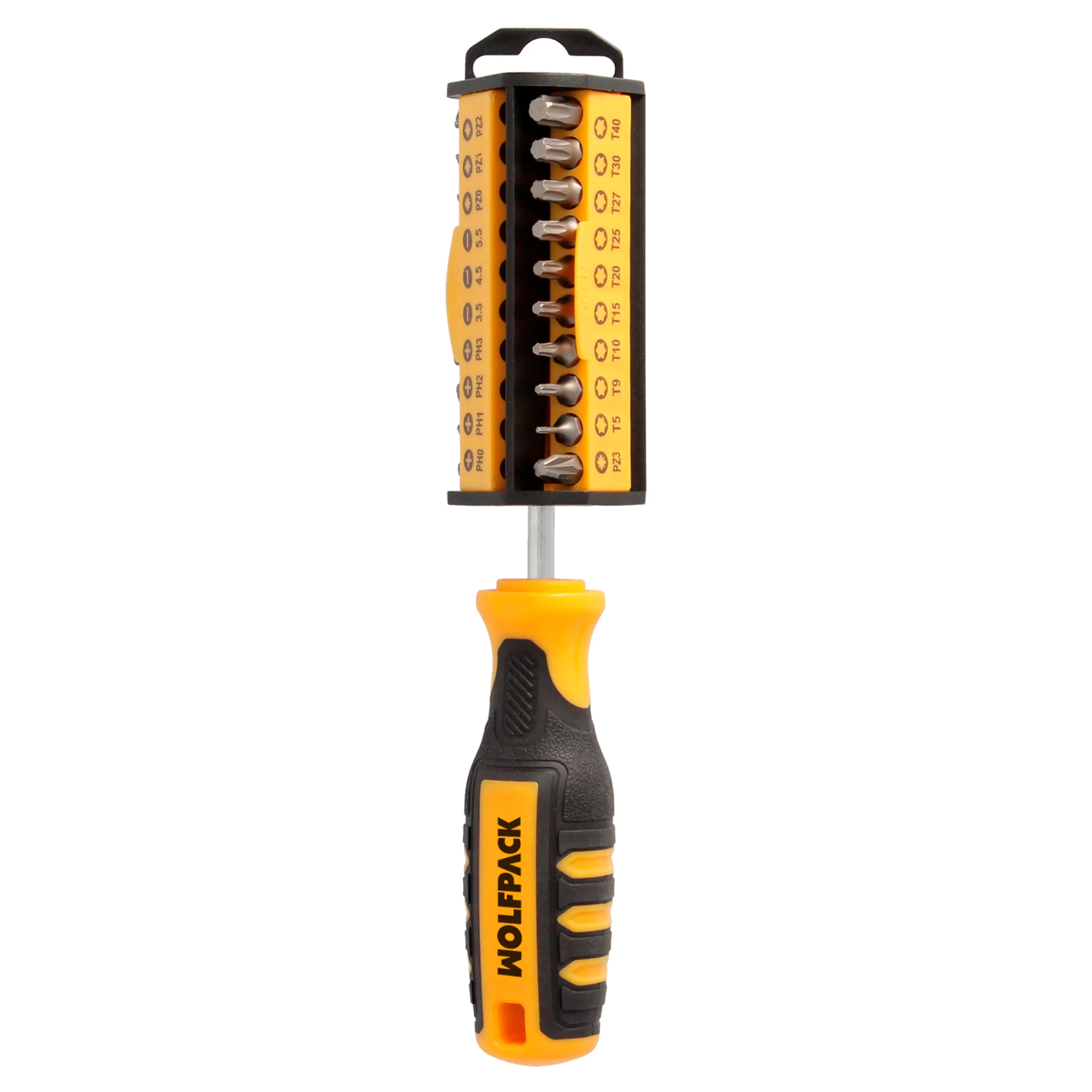 JUEGO PUNTAS 1/4" CON  ADAPTADOR 35