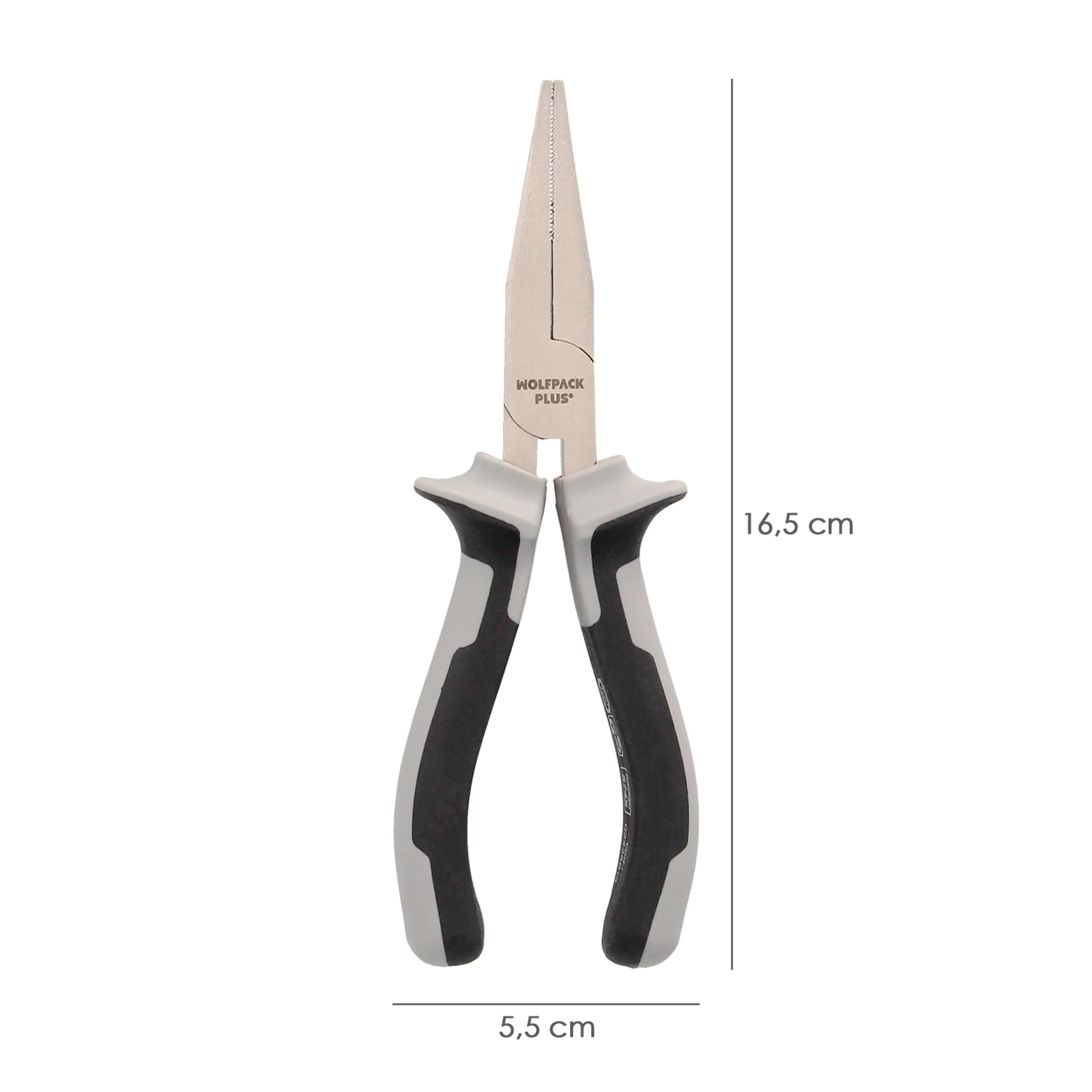 ALICATES BOCA PLANA 150 MM. ACERO C