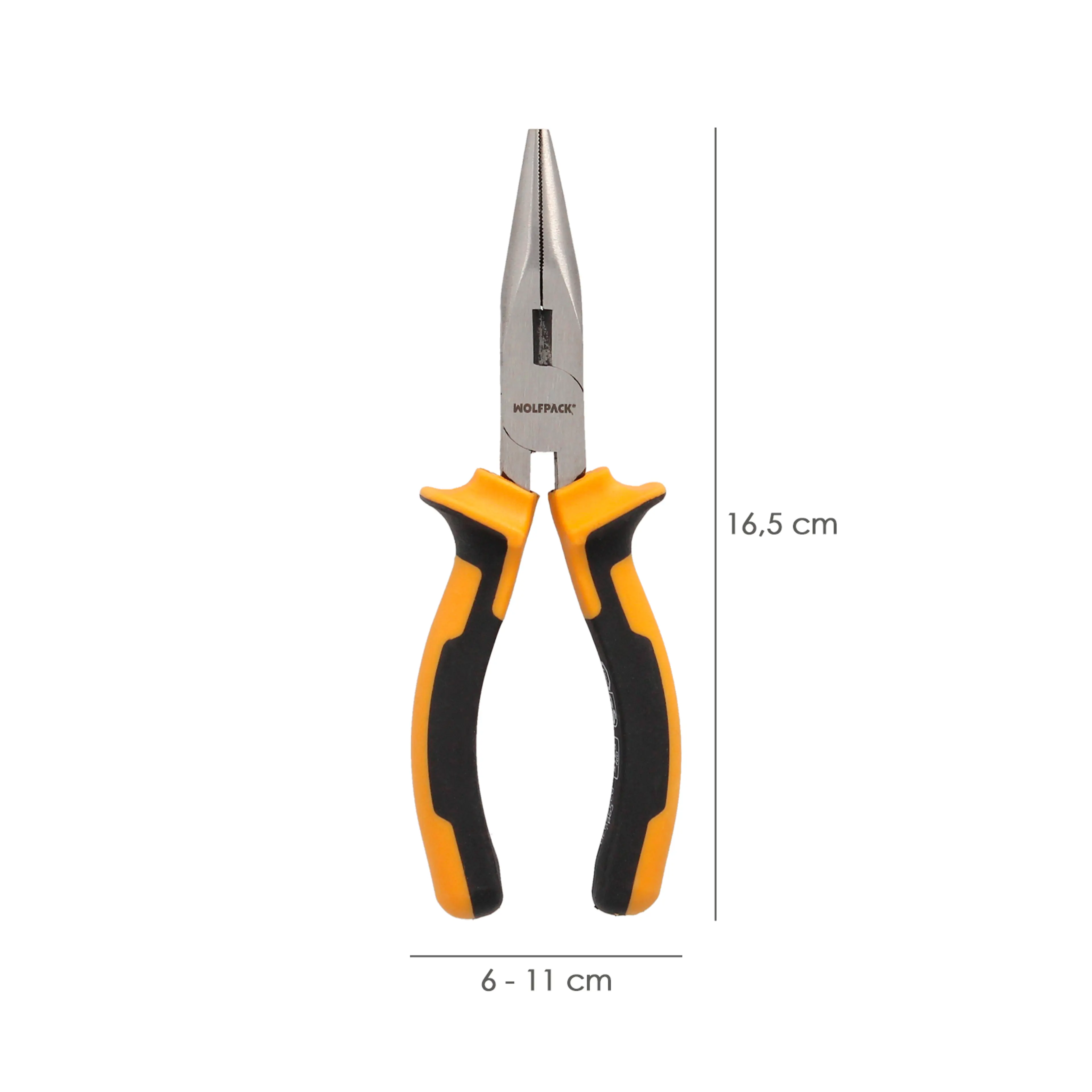 ALICATES BOCA RECTA 150 MM. ACERO D