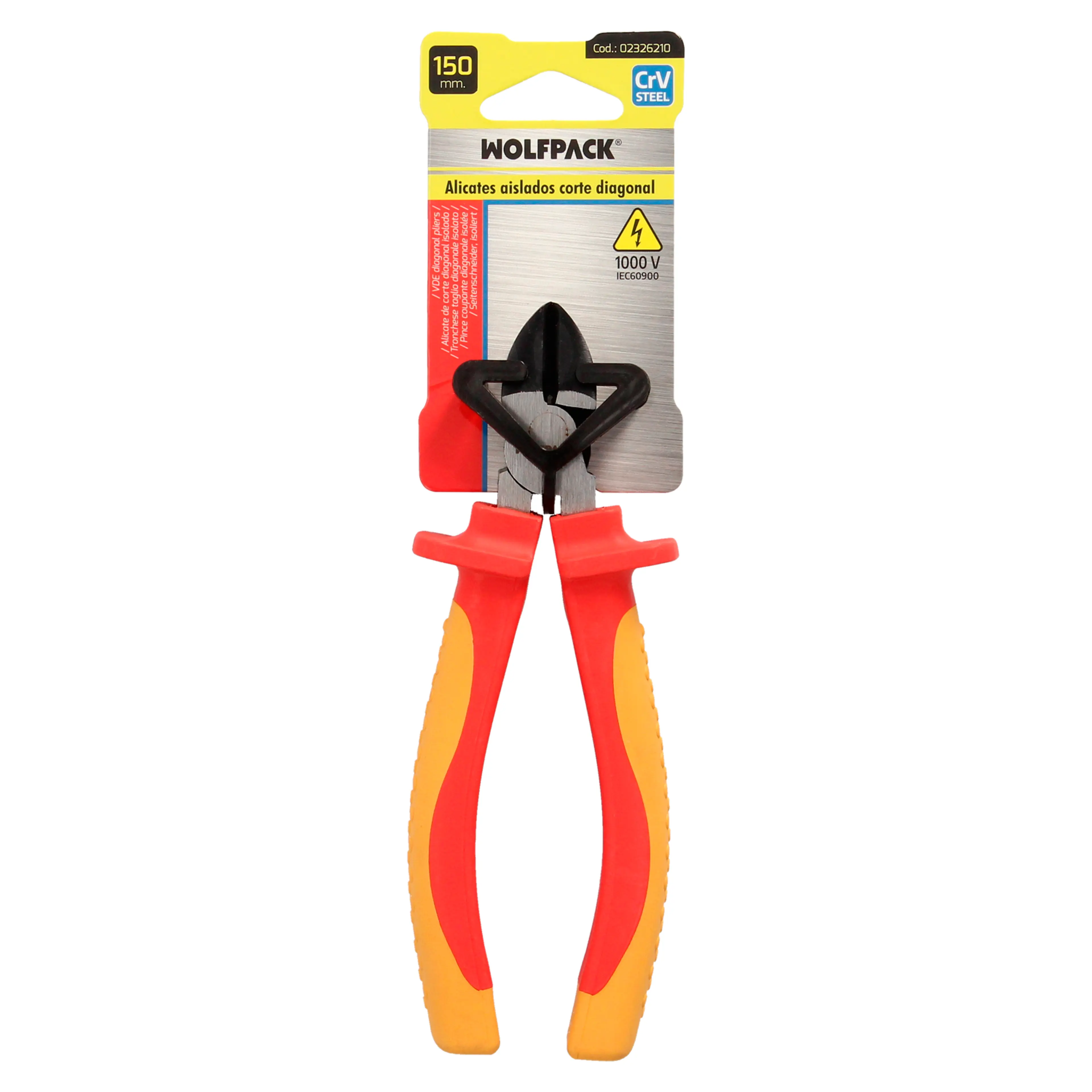 ALICATES CORTE DIAGONAL 150 MM. MAN