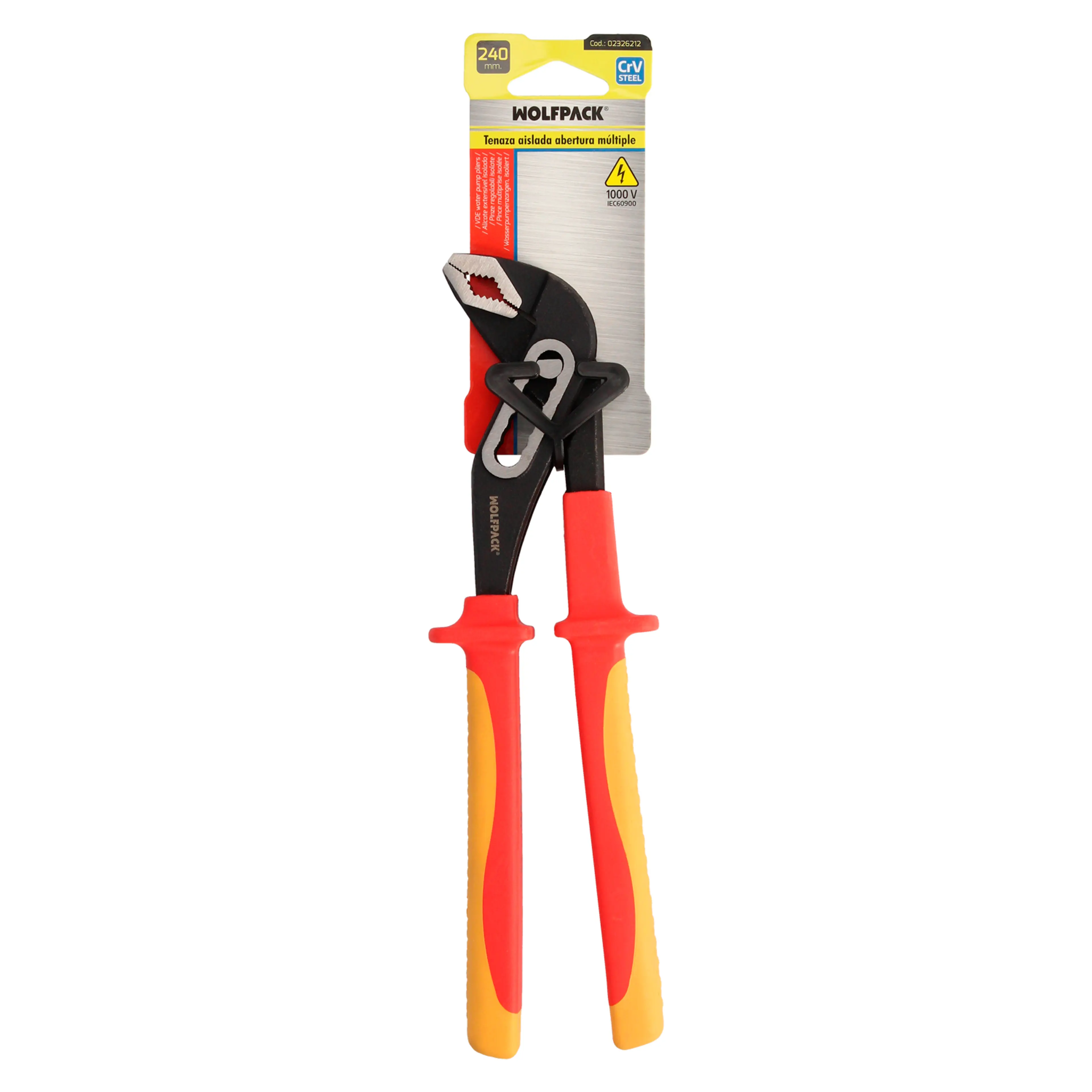 TENAZA ABERTURA MULTIPLE 240 MM. MA