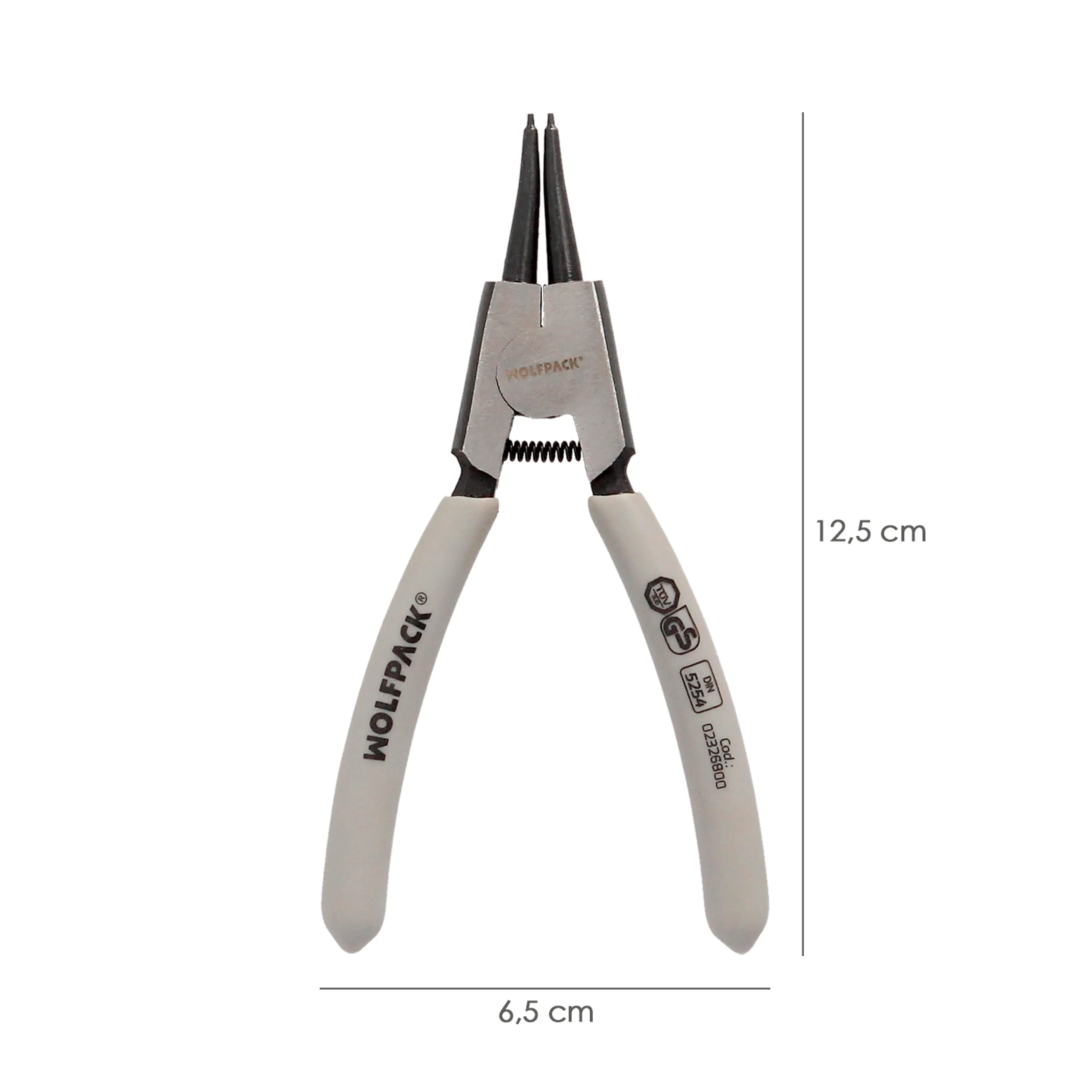 ALICATES ARANDELAS EXTERIORES RECTO