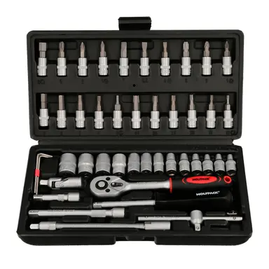 JUEGO DE LLAVES DE VASO Y PUNTAS PL