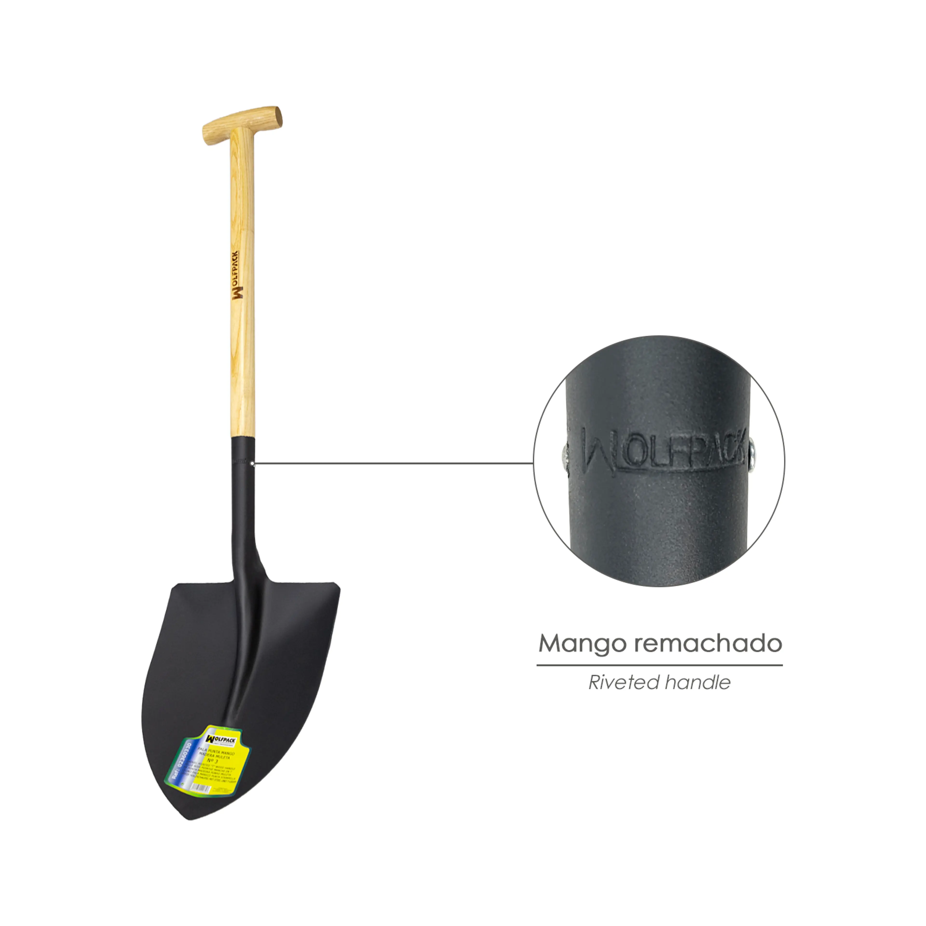 PALA MANGO MADERA PUNTA MANGO MULET