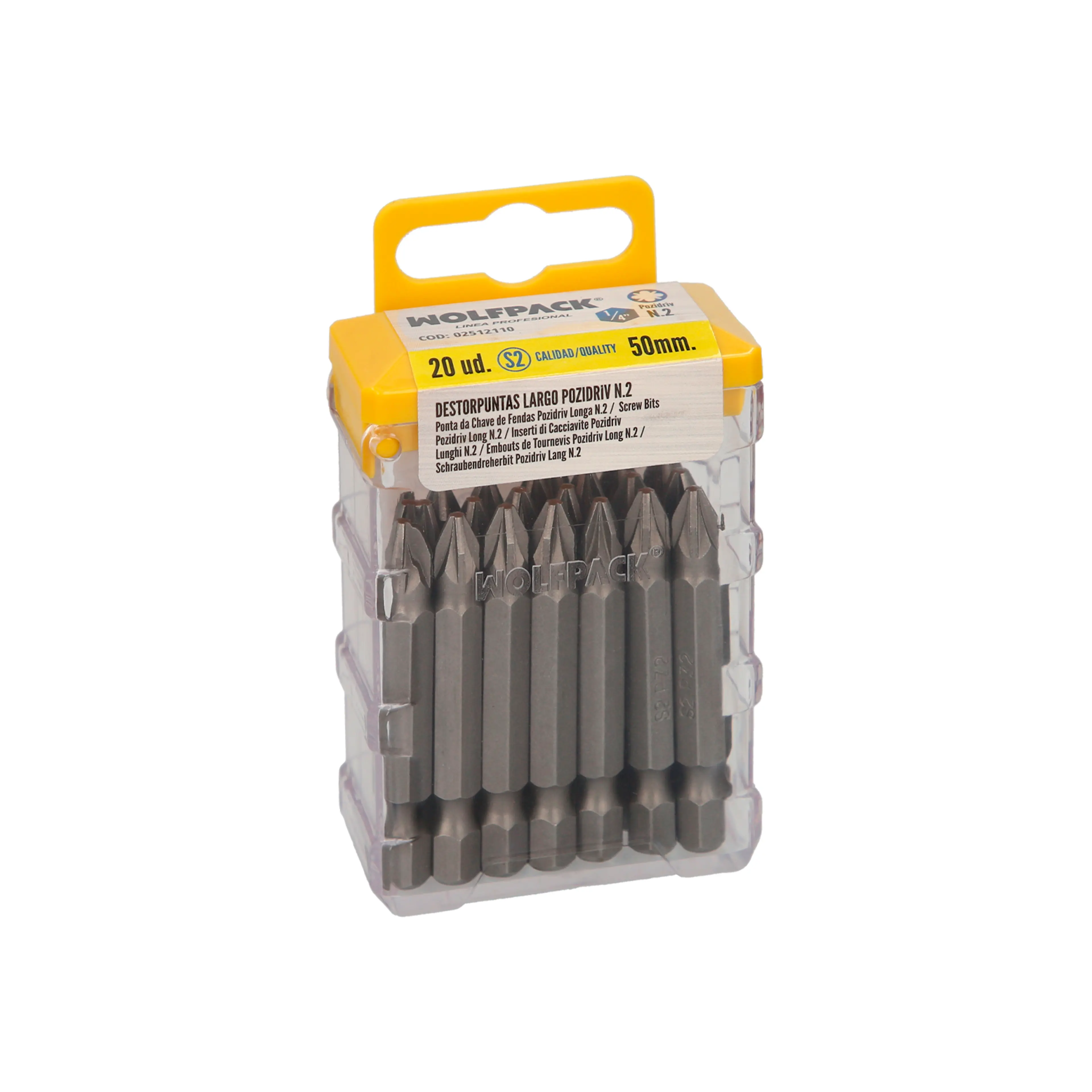 DESTORPUNTAS LARGO POZIDRIV Nº 2 (2