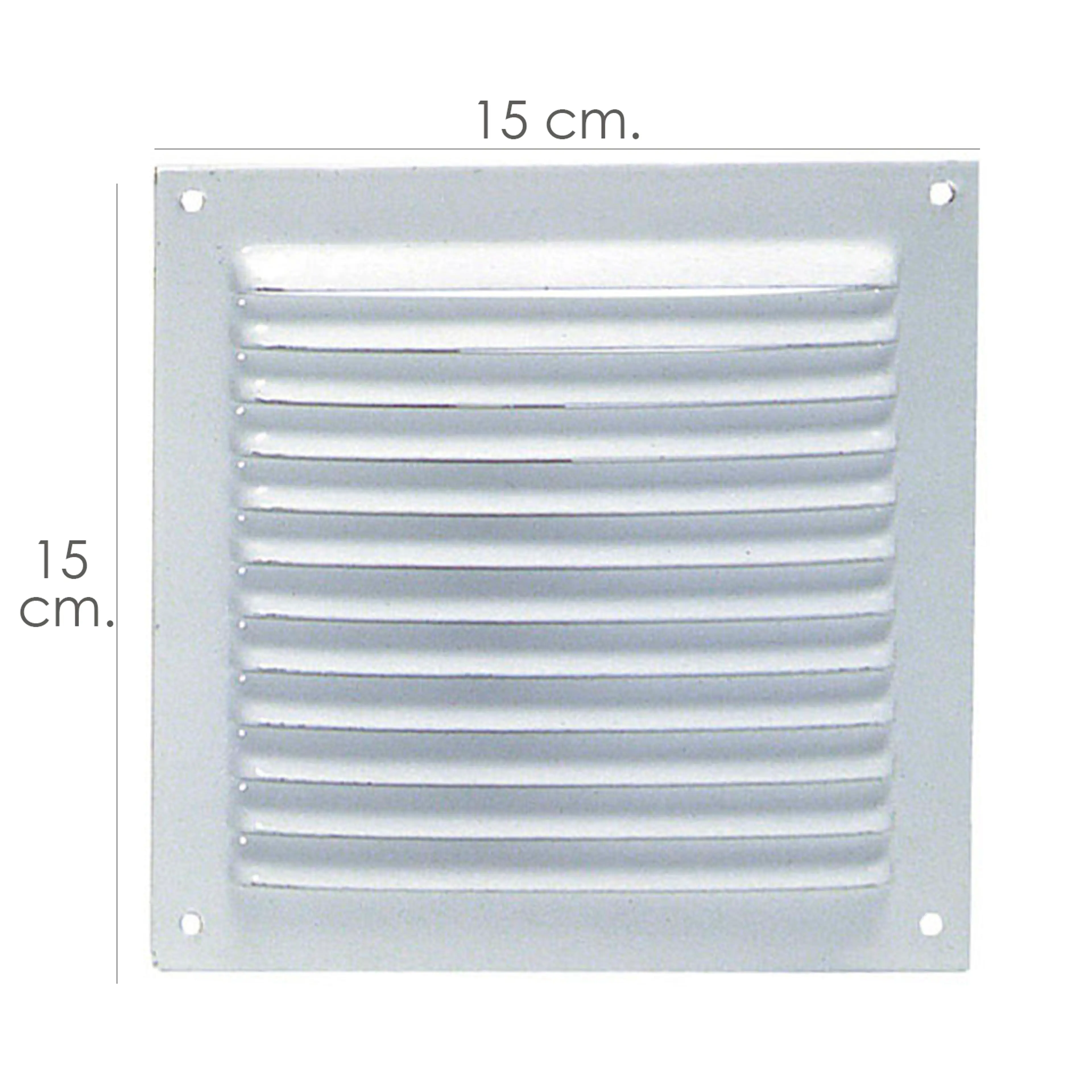 REJILLA VENTILACIÓN ATORNILLAR  15X